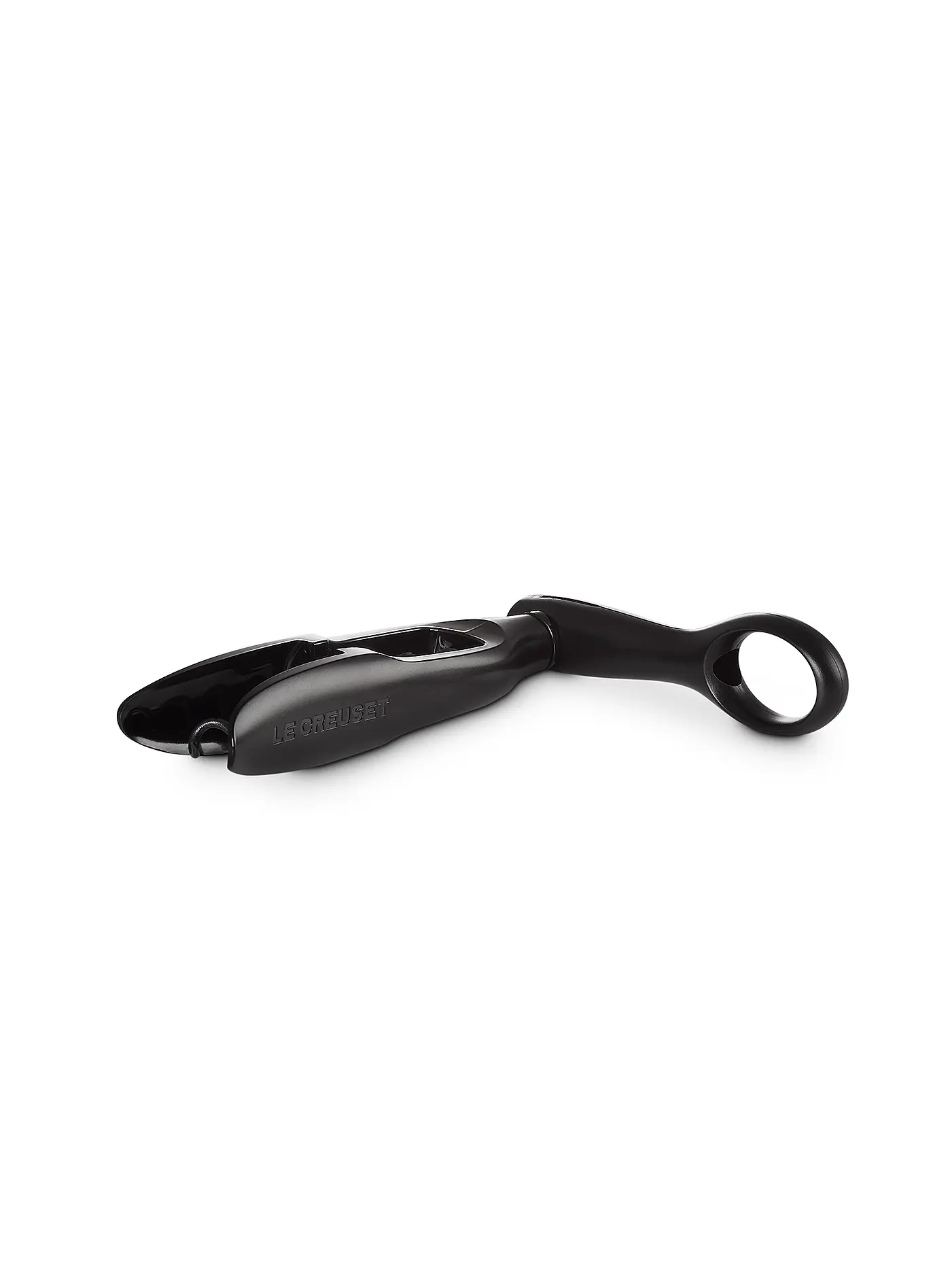 LE CREUSET | Flaschenöffner Original Taschenmodell PM-110 Schwarz Glanz  | schwarz