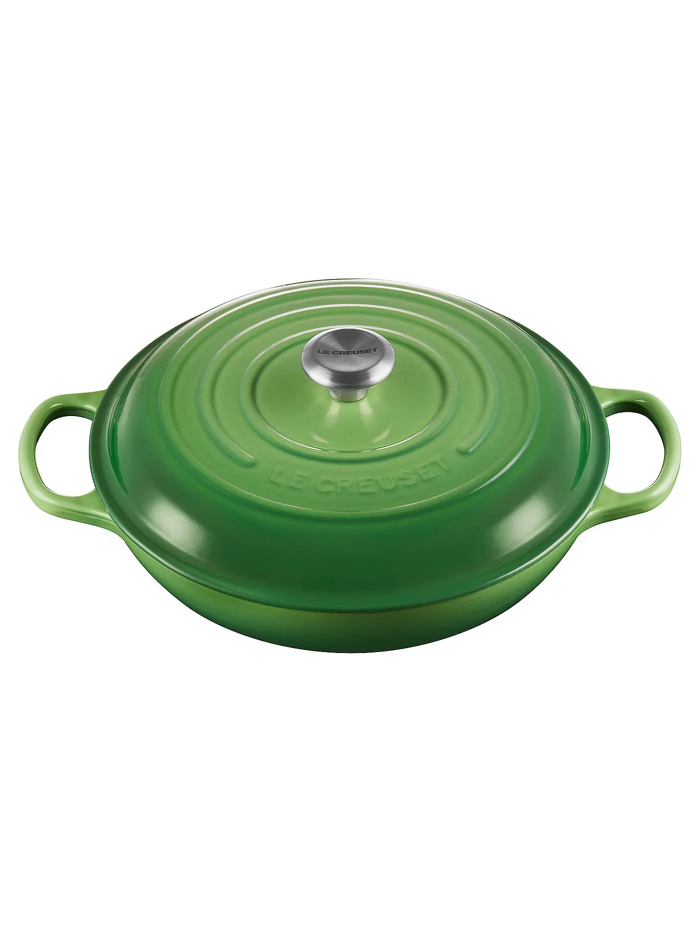 LE CREUSET | Gourmet Profitopf 30cm SIGNATURE Azure  | grün