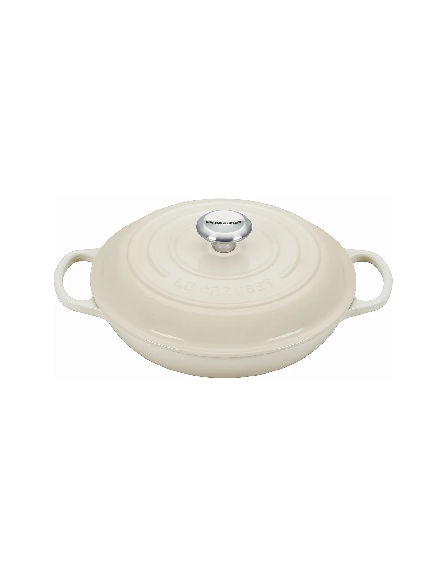 LE CREUSET | Gourmet Profitopf 30cm SIGNATURE Azure  | creme