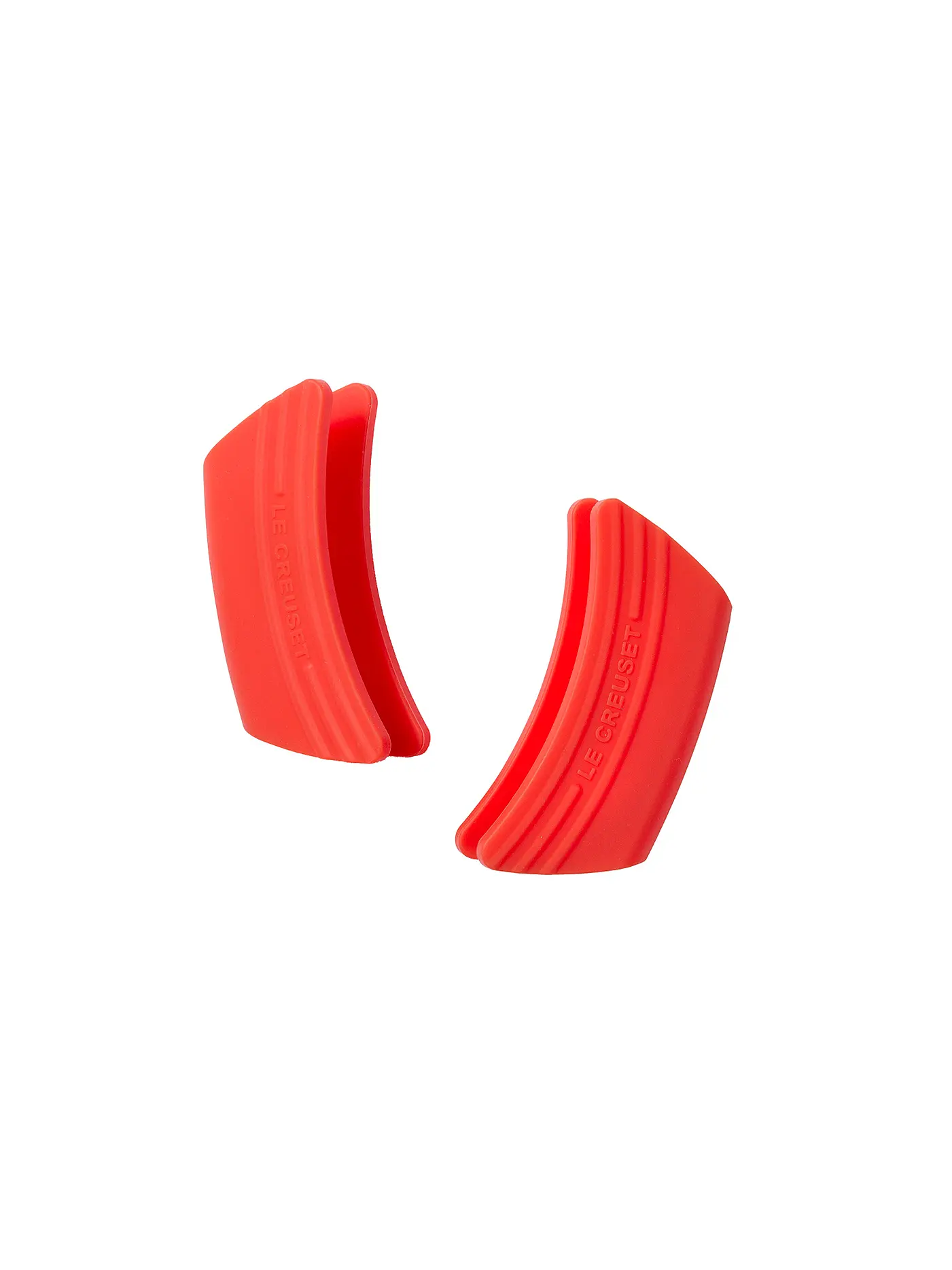 LE CREUSET | Silikon 2er-Set Griffschutz | orange