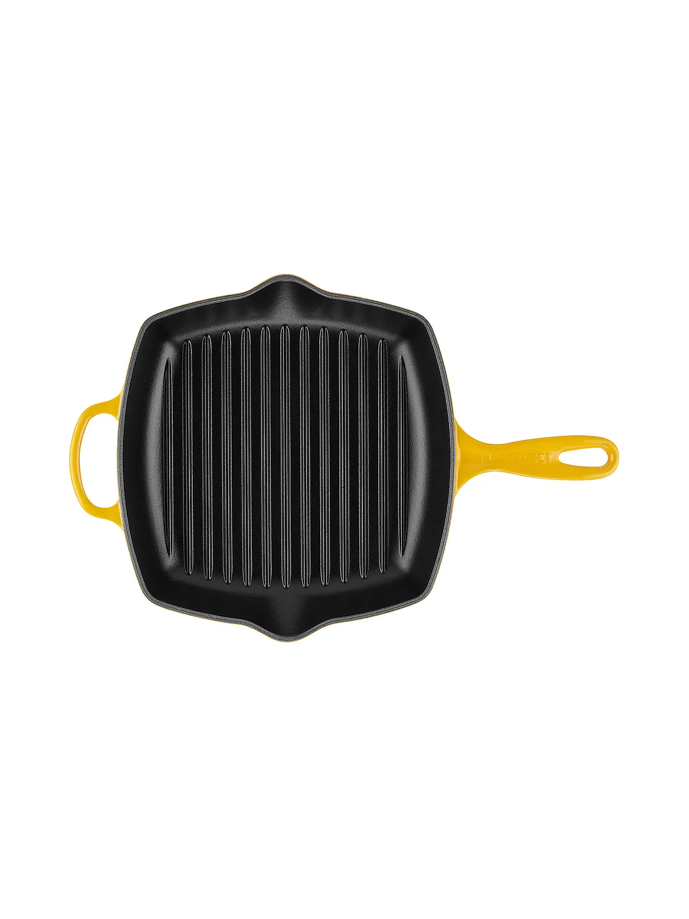 LE CREUSET | Grillpfanne quadratisch 26x26cm SIGNATURE Nectar | gelb