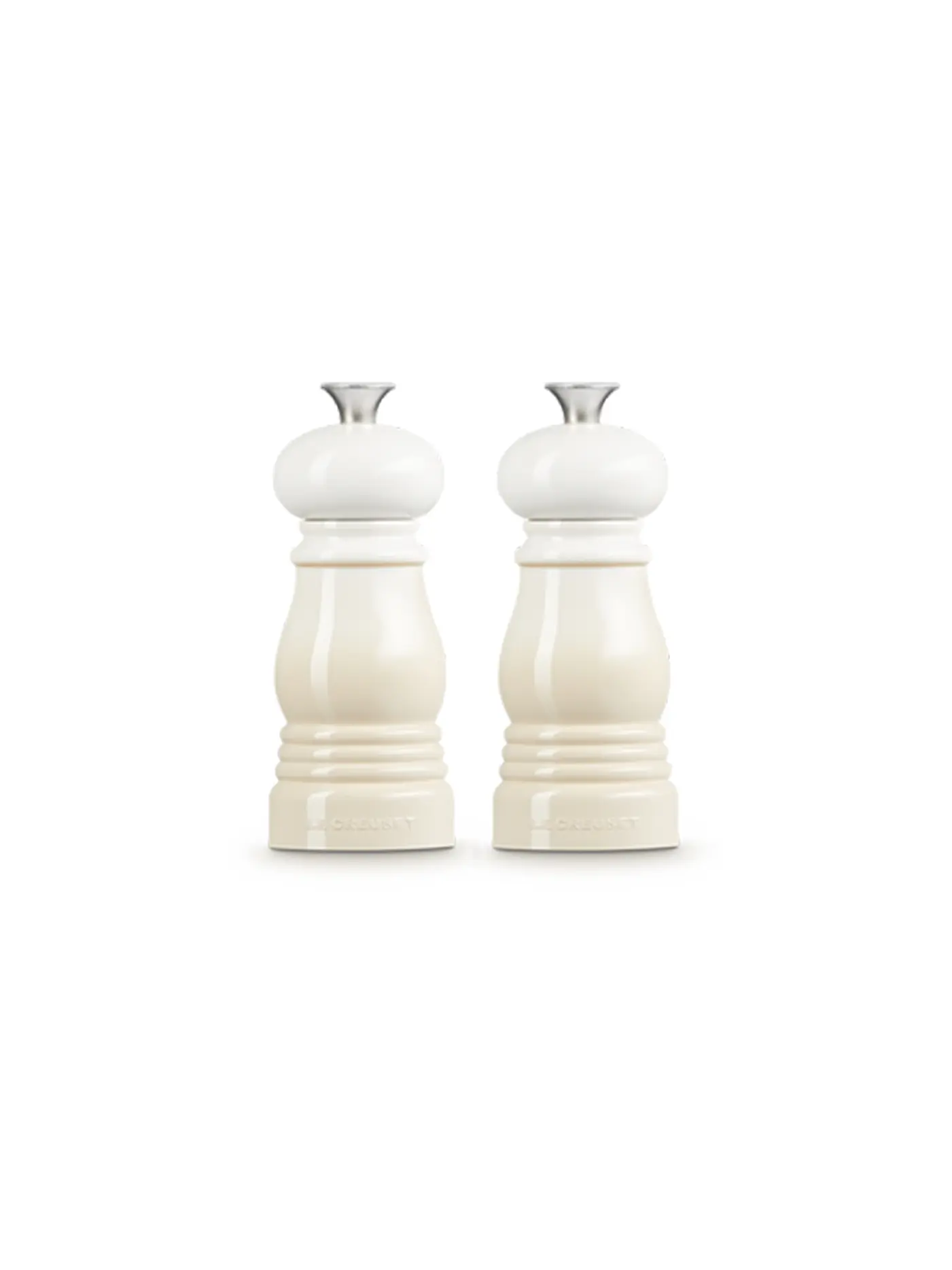 LE CREUSET | Mini Salz- & Pfeffermühlen Set 12,5cm Meringue | creme