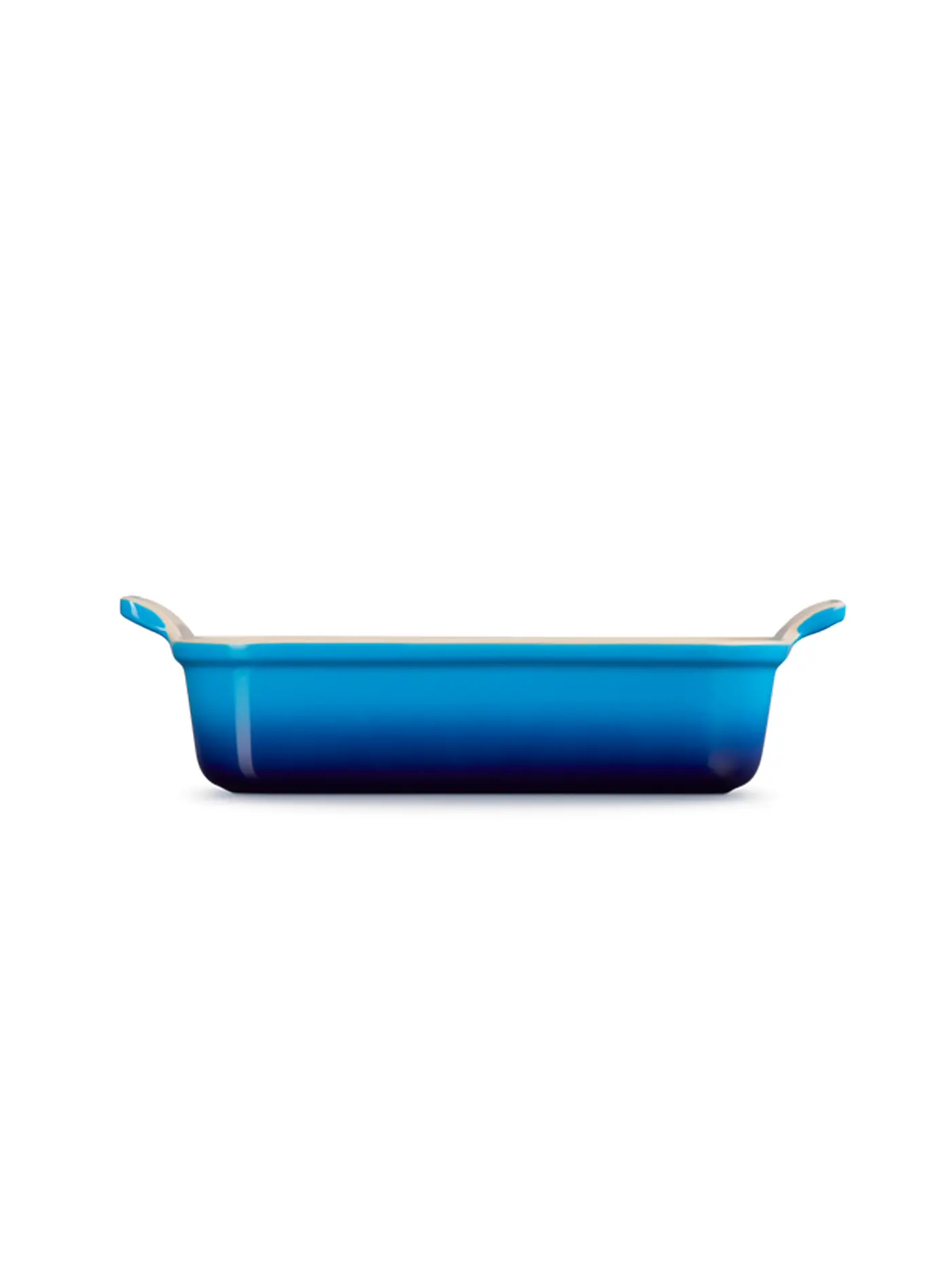 LE CREUSET | Rechteckige Auflaufform Tradition aus Steinzeug 26x19cm Azure | blau