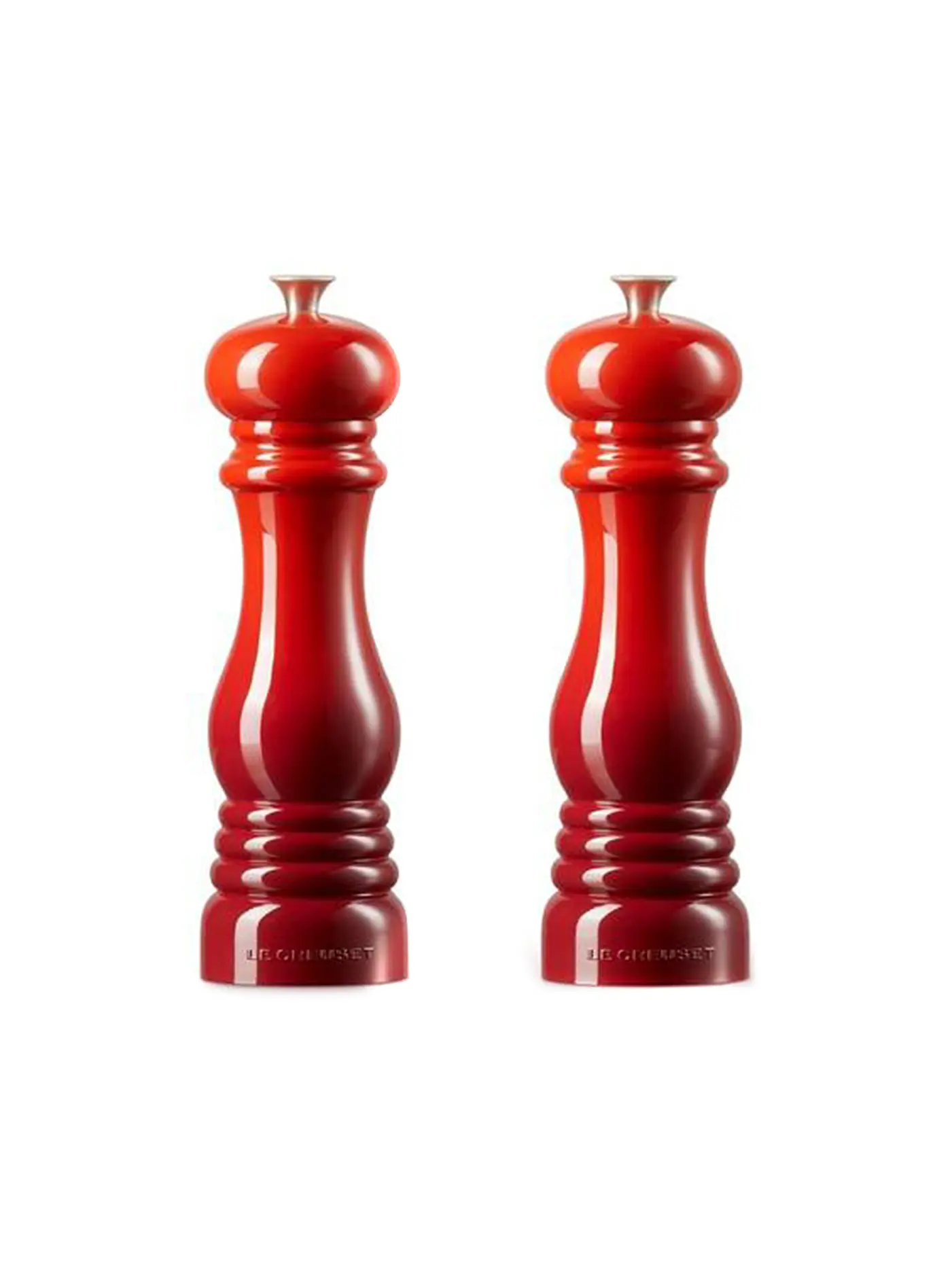 LE CREUSET | Salz- & Pfeffermühlen Set 21cm Kirschrot | rot