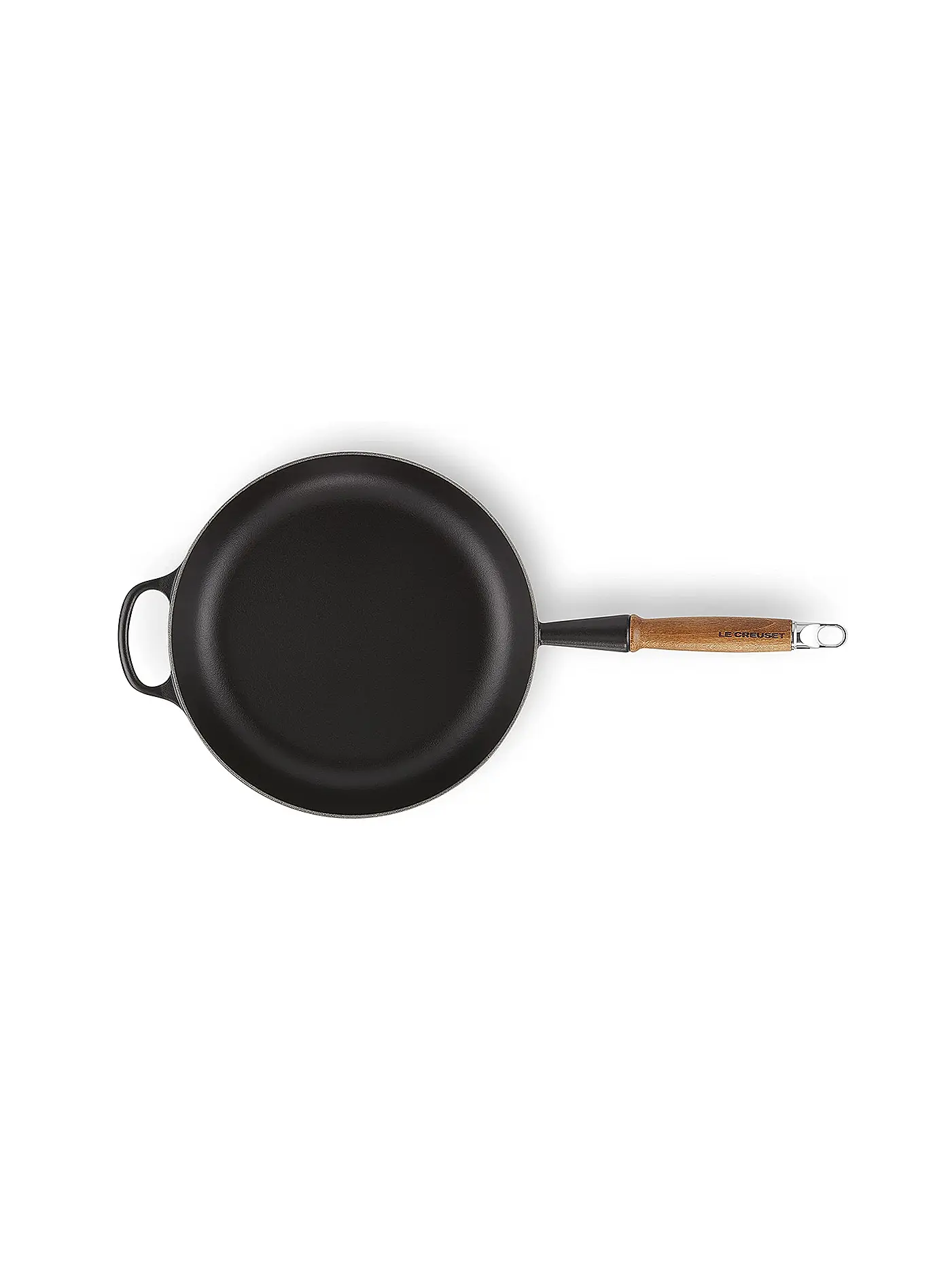 LE CREUSET | Sautepfanne Signature 28cm Schwarz | schwarz