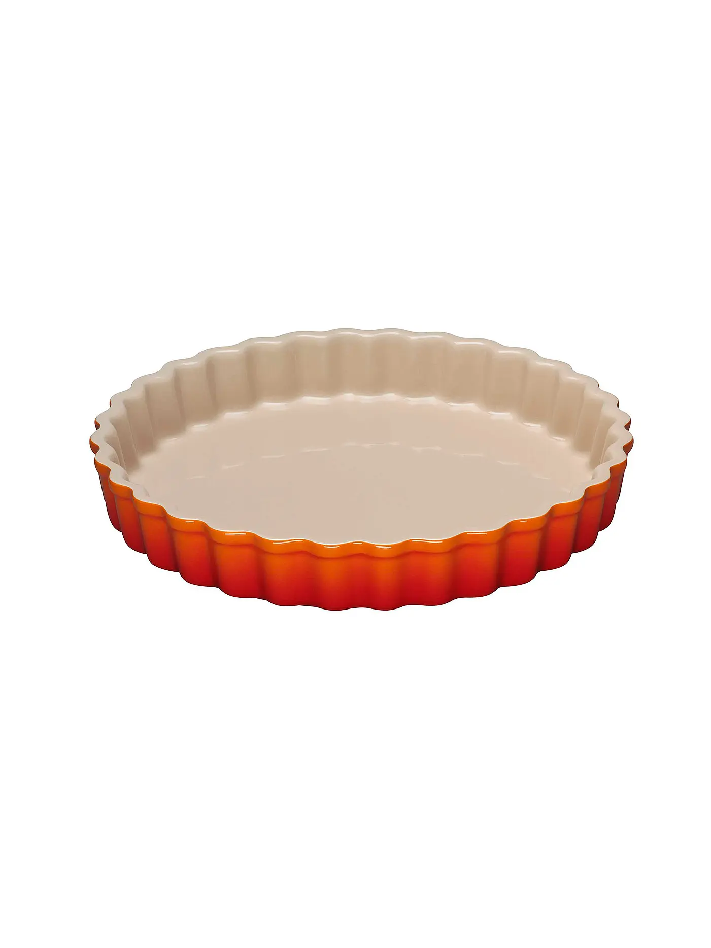LE CREUSET | Tarteform "Poterie" 28cm (Ofenrot) | orange