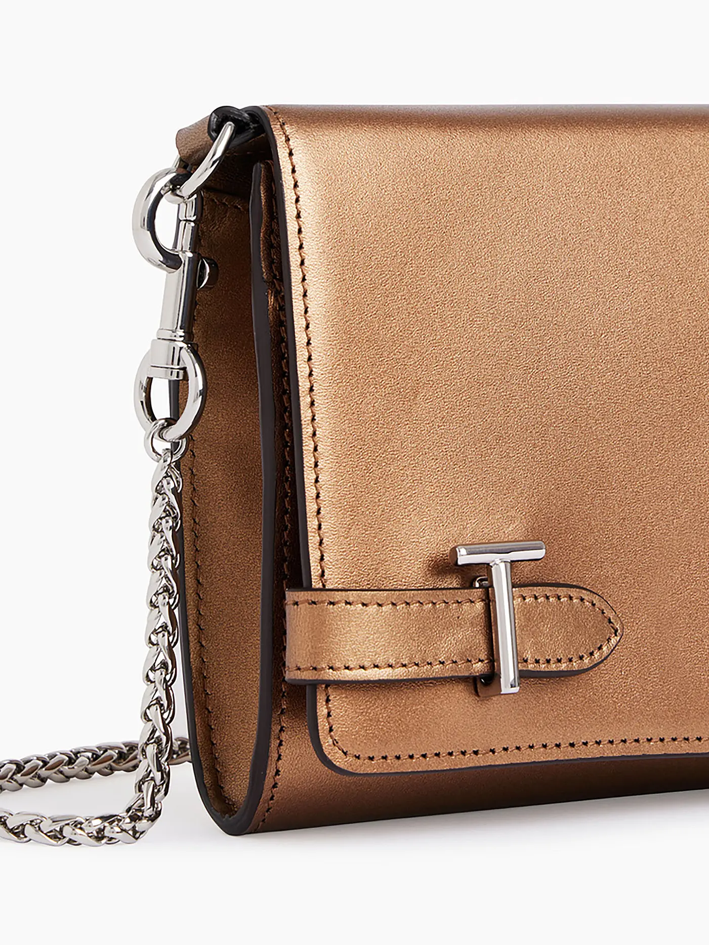 LE TANNEUR | Ledertasche - Umhängetasche | gold