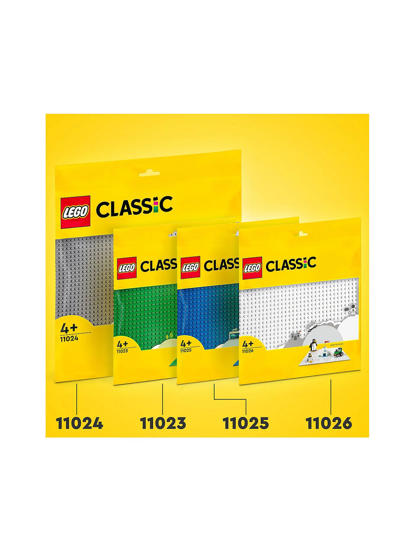 LEGO | Classic - Blaue Bauplatte 11025 | blau