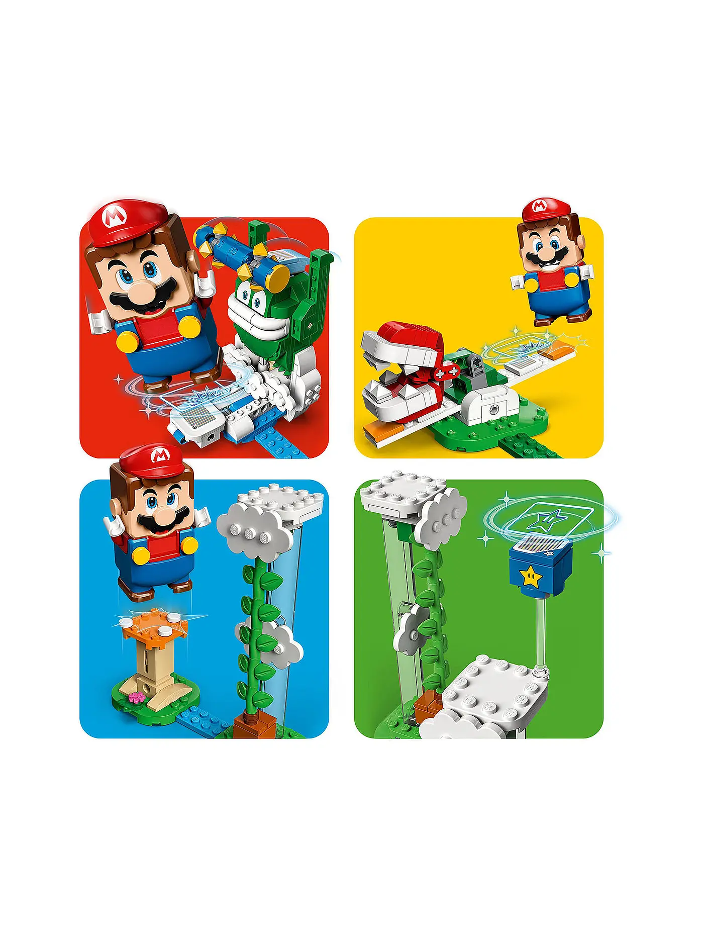 LEGO | Super Mario™ - Maxi-Spikes Wolken-Challenge – Erweiterungsset 71409 | keine Farbe