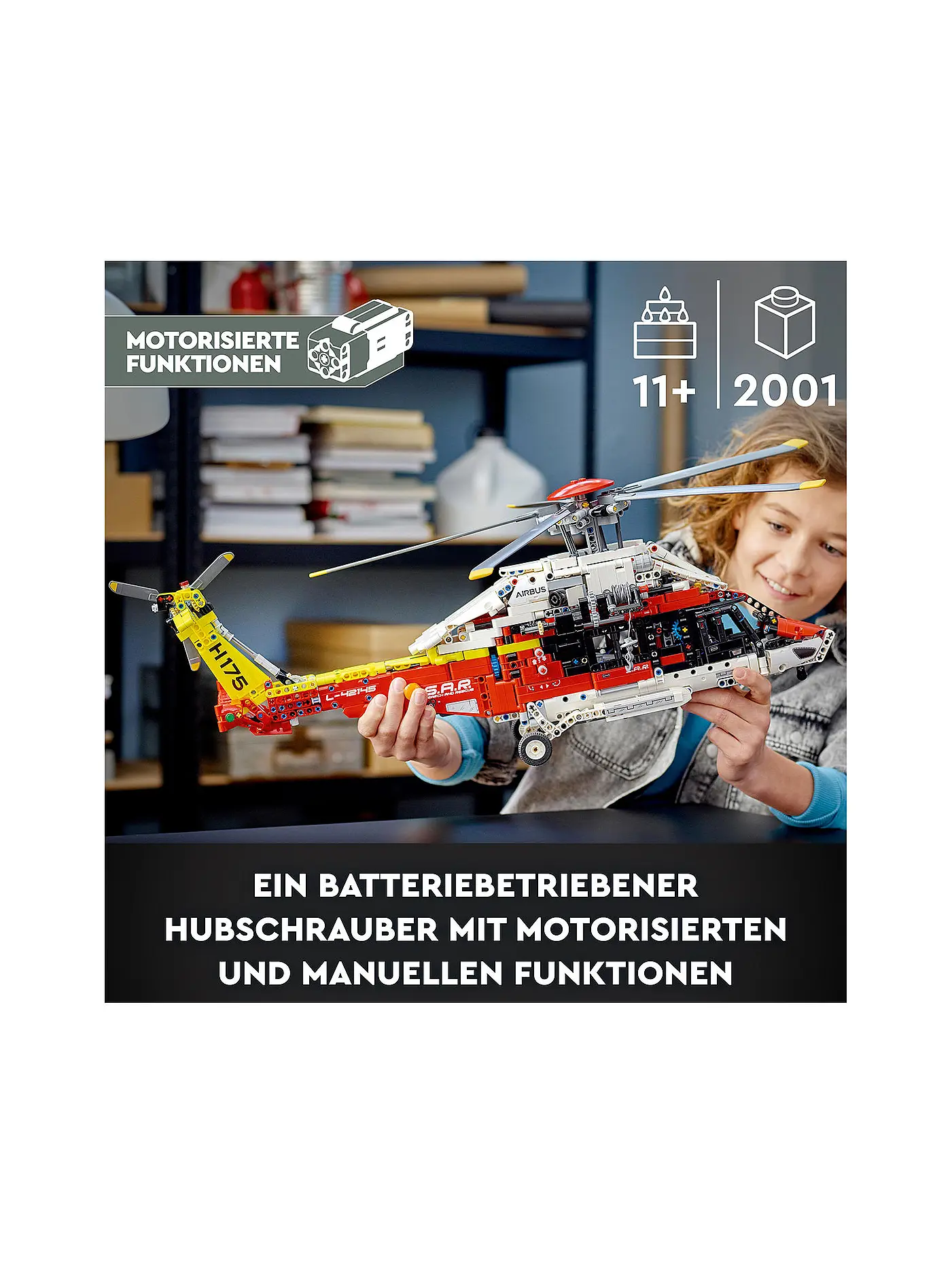 LEGO | Technic - Airbus H175 Rettungshubschrauber 42145 | keine Farbe