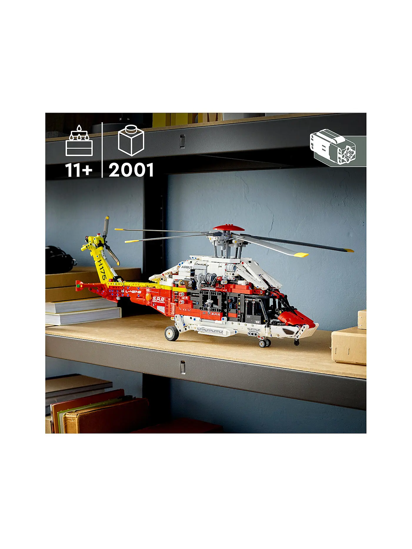 LEGO | Technic - Airbus H175 Rettungshubschrauber 42145 | keine Farbe