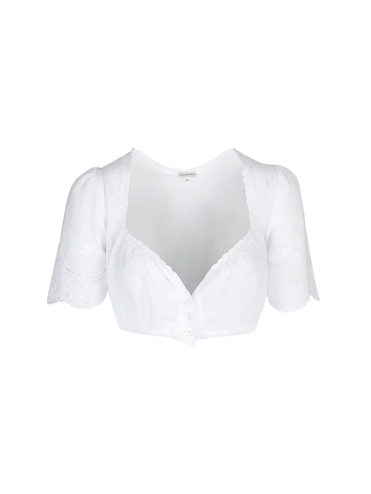 LENA HOSCHEK | Dirndlbluse Lannach  | weiss