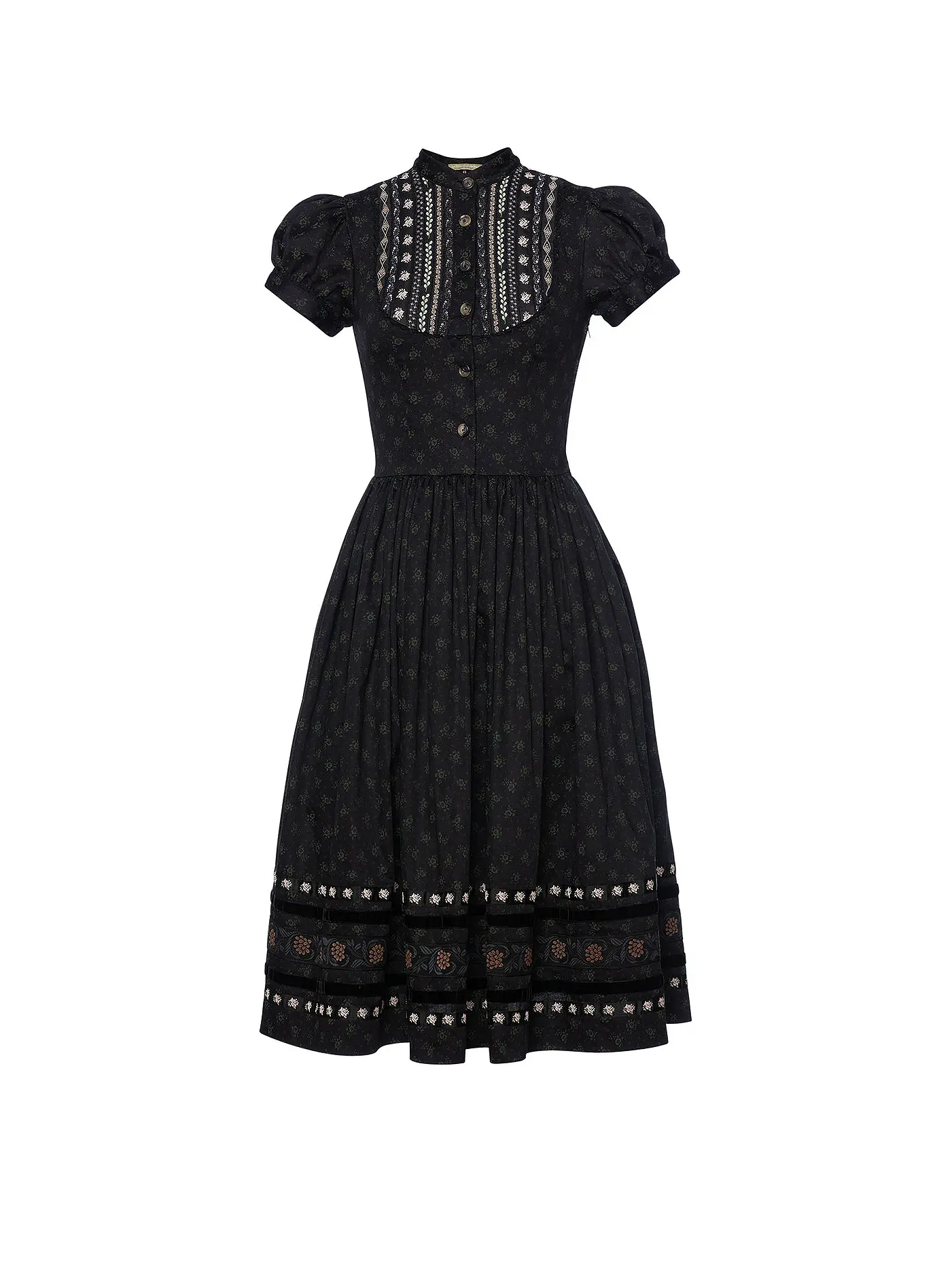 LENA HOSCHEK | Midikleid GRETL | schwarz