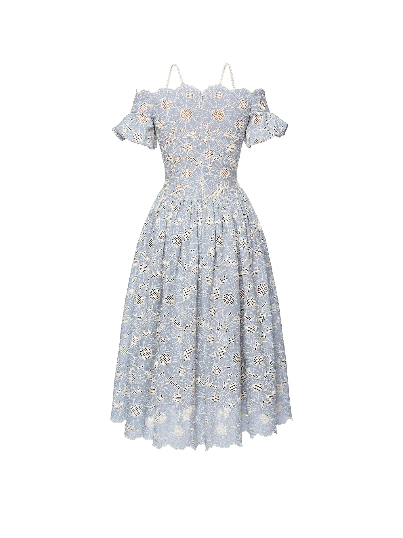 LENA HOSCHEK | Midikleid OPHELIA | blau