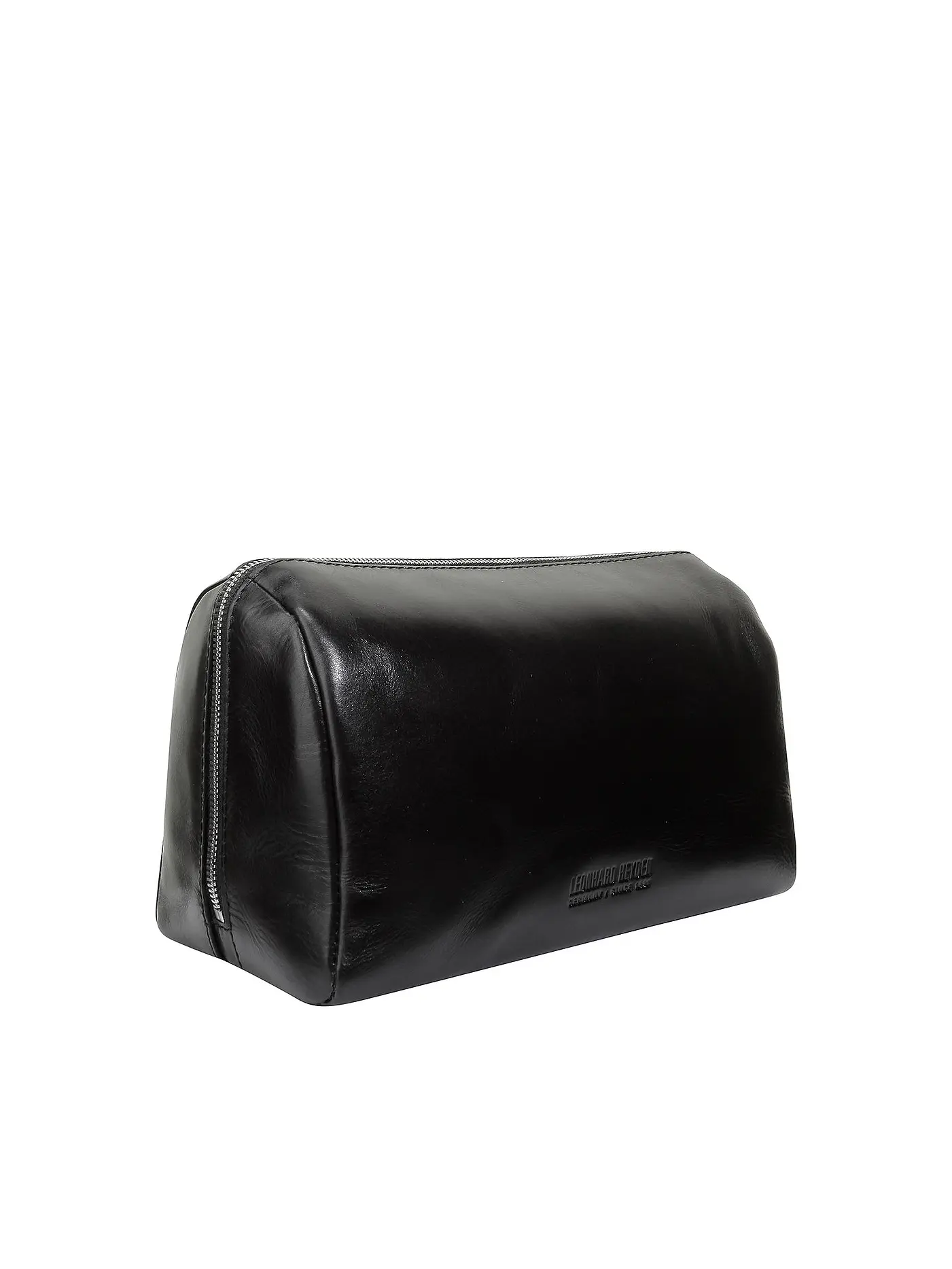 LEONHARD HEYDEN | Leder-Toilettetasche " Cambridge "  | schwarz