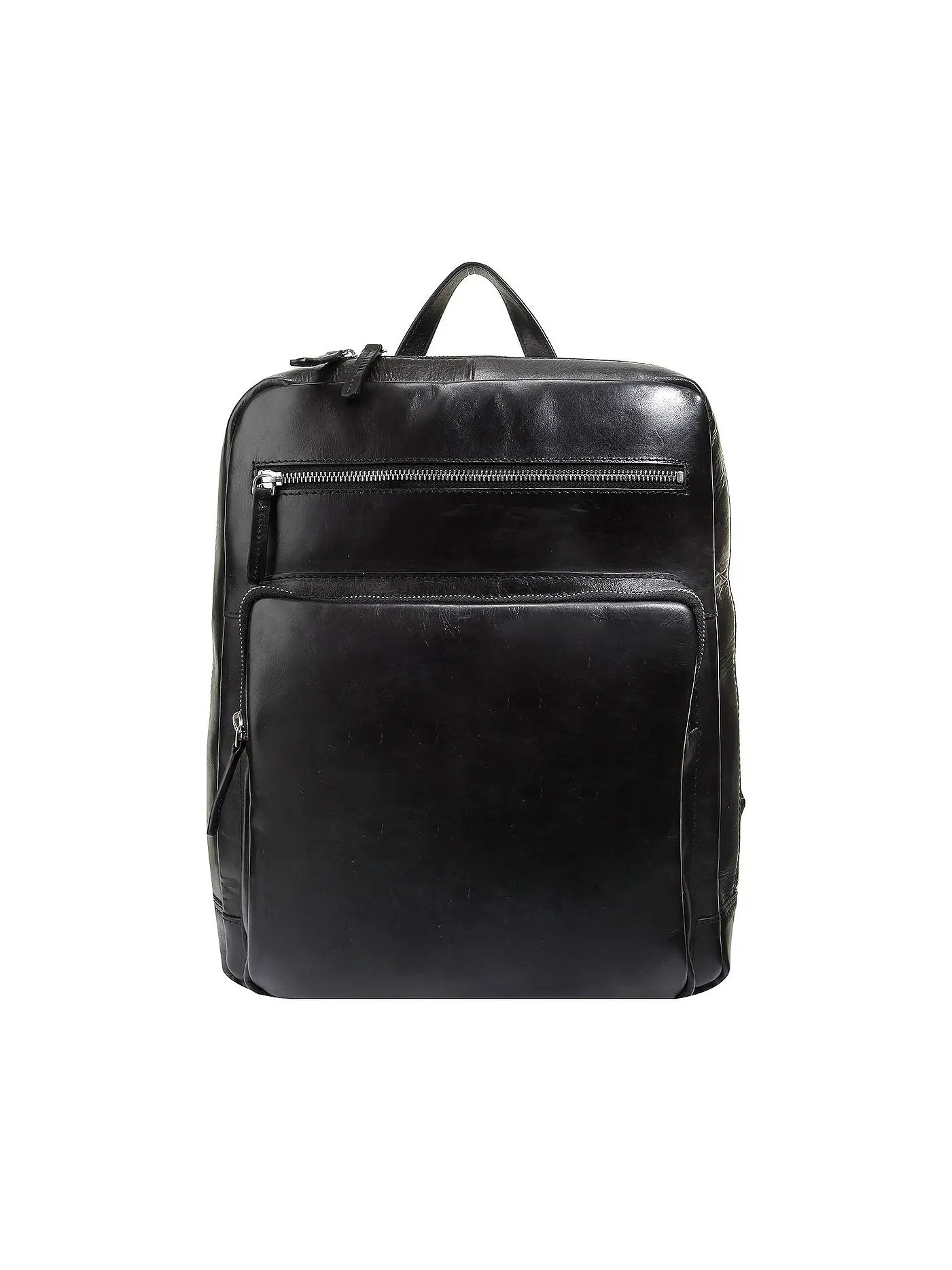 LEONHARD HEYDEN | Lederrucksack " Cambridge " | schwarz
