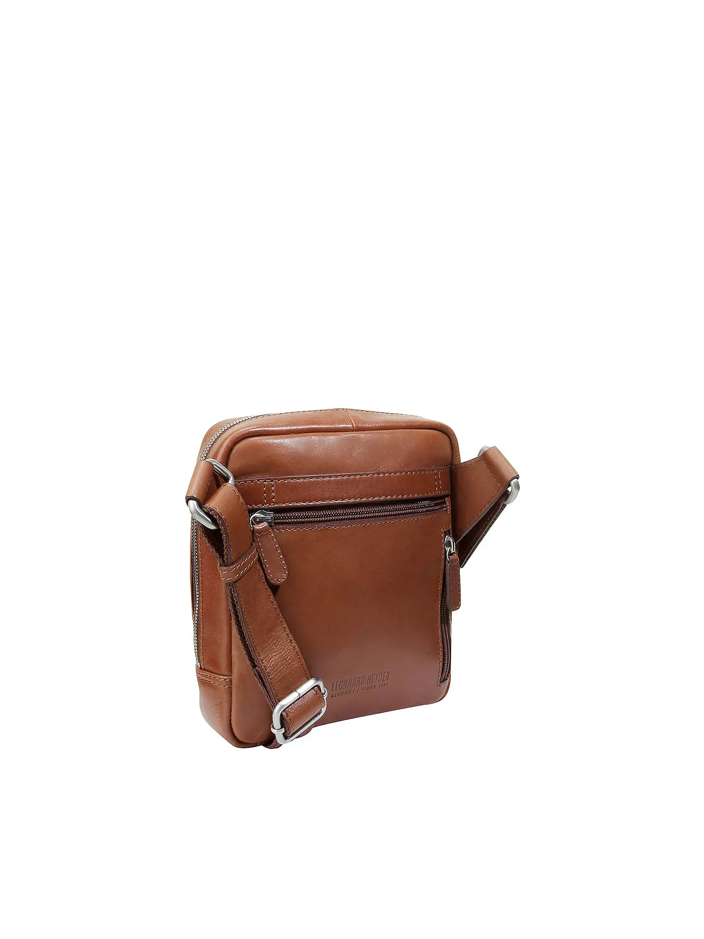 LEONHARD HEYDEN | Ledertasche - Umhängetasche " Cambridge " S | camel