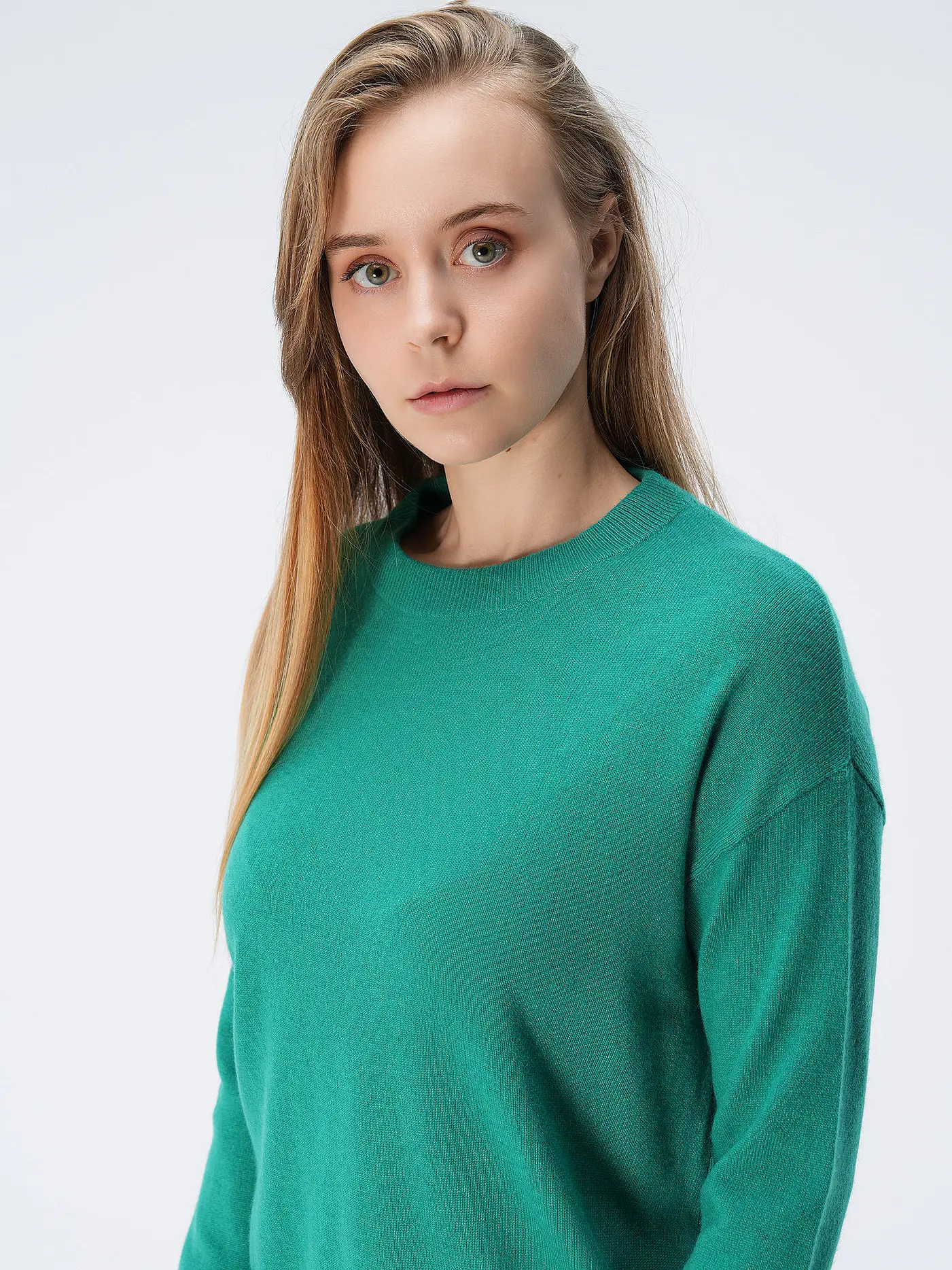 LES TRICOTS DE LEA | Kaschmir Pullover | grün