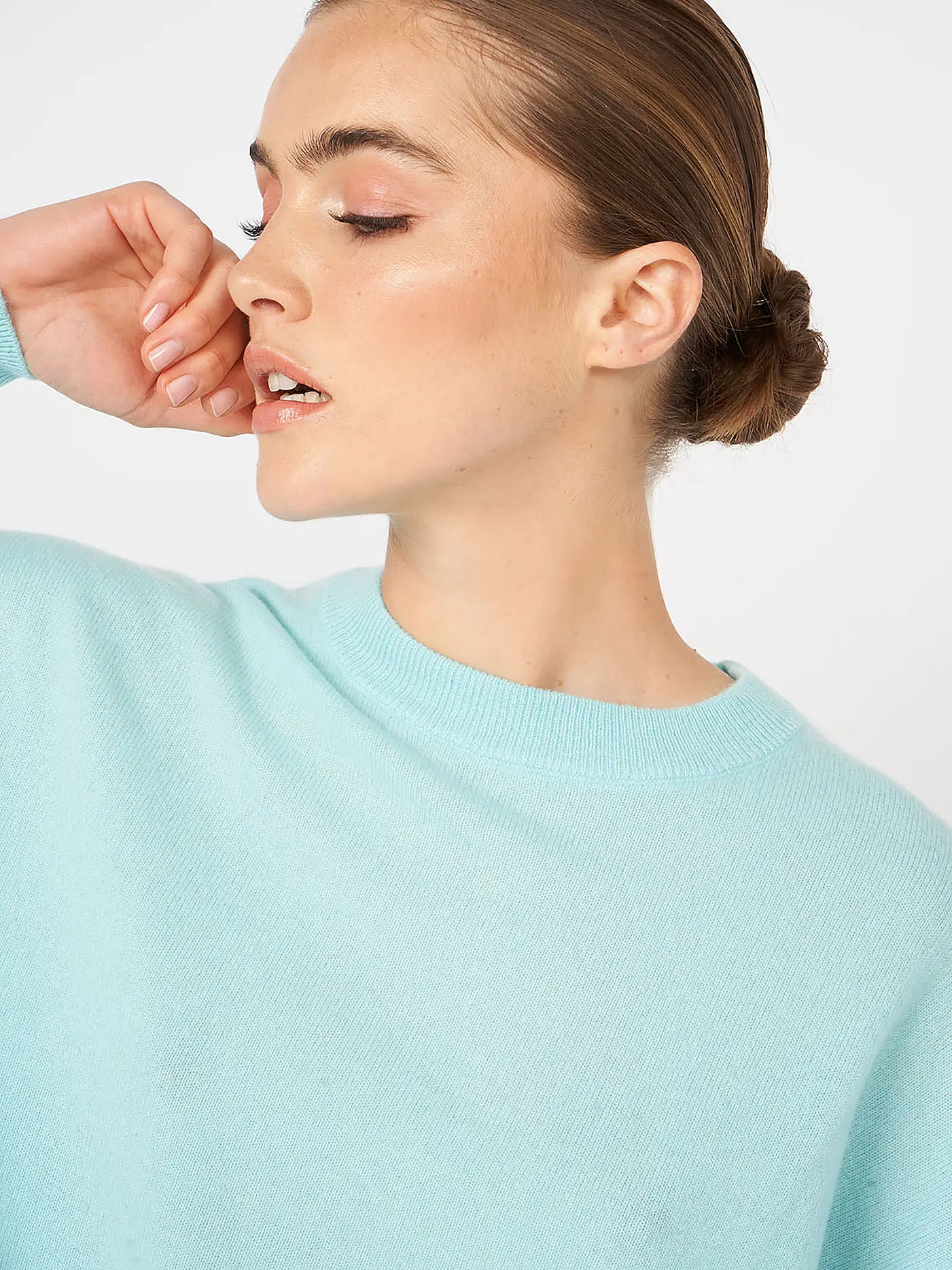 LES TRICOTS DE LEA | Kaschmir Pullover | blau