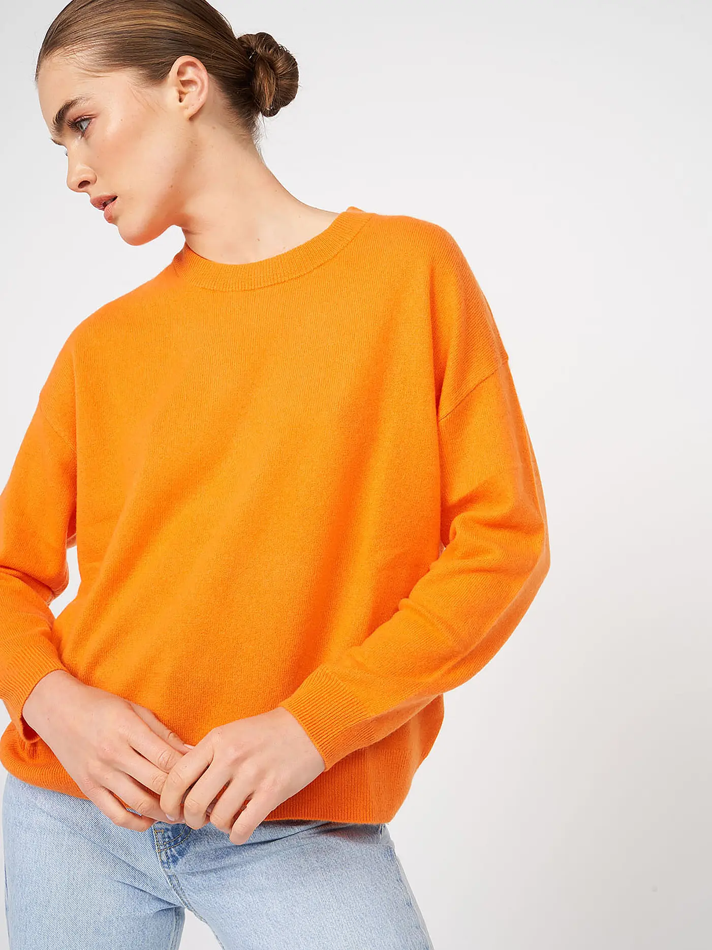 LES TRICOTS DE LEA | Kaschmir Pullover | orange