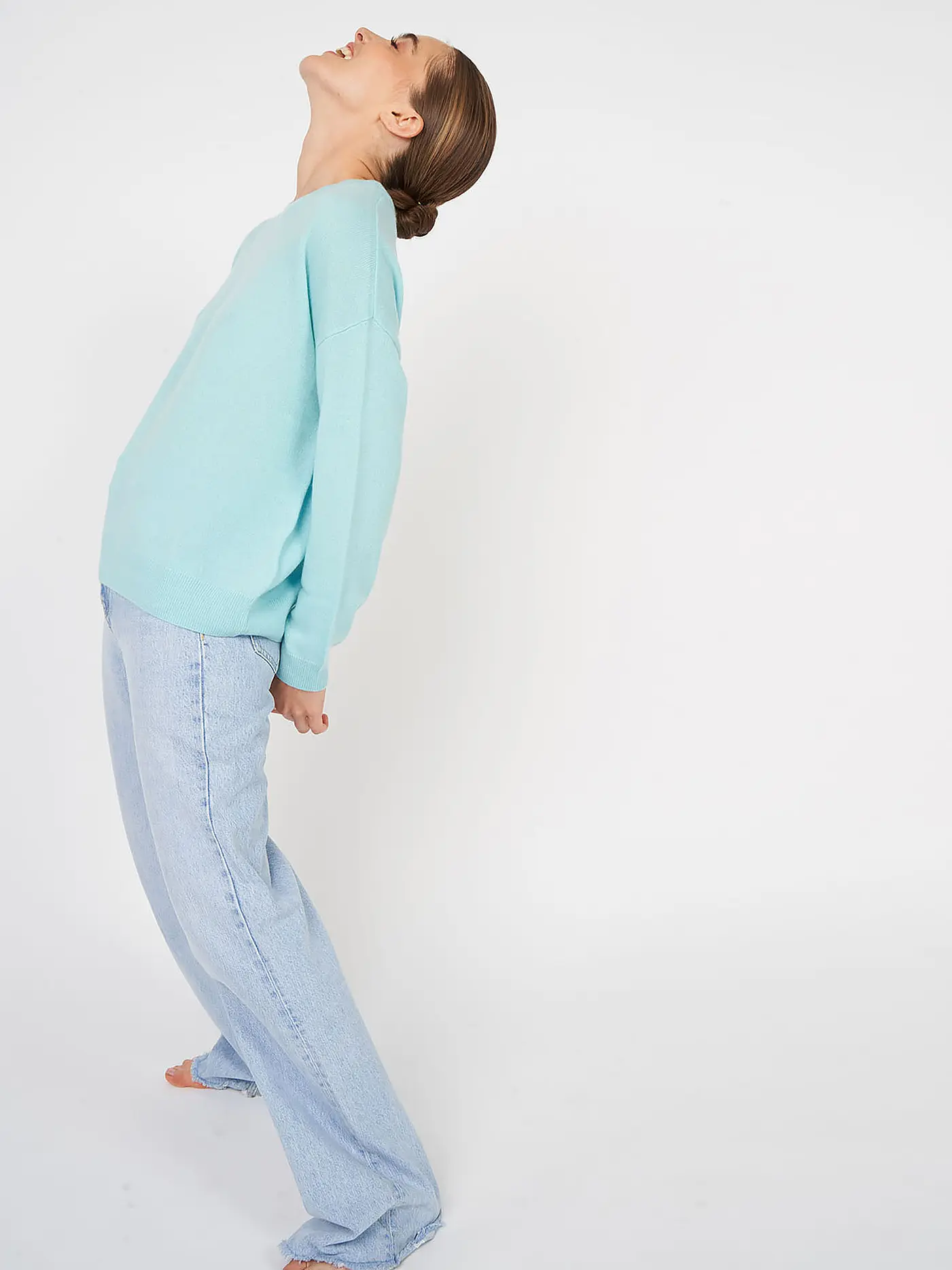 LES TRICOTS DE LEA | Kaschmir Pullover | blau
