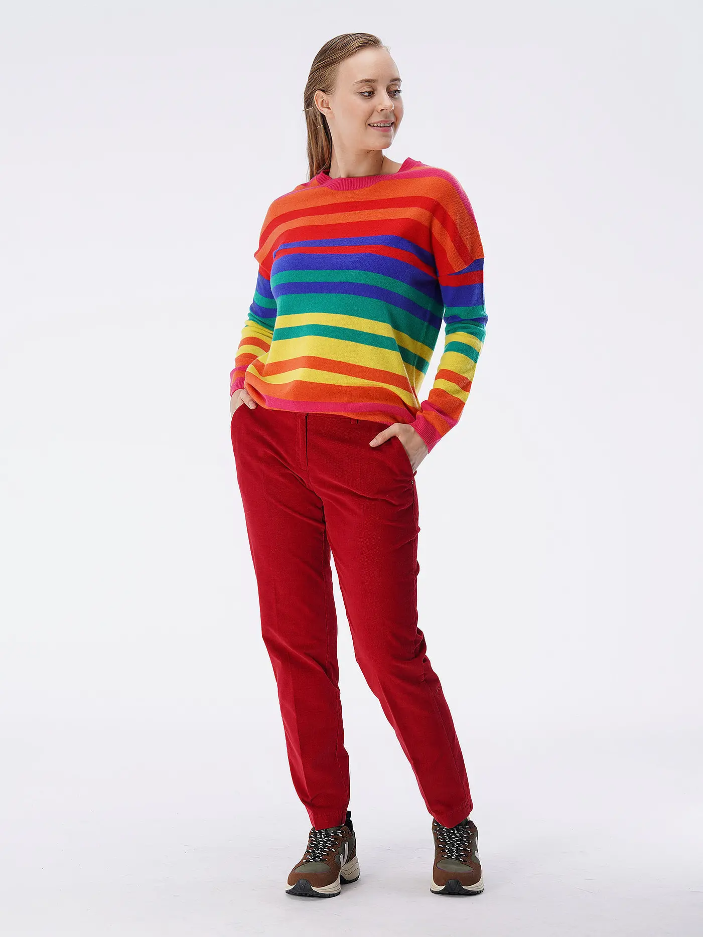LES TRICOTS DE LEA | Kaschmirpullover MACHEWIE | bunt