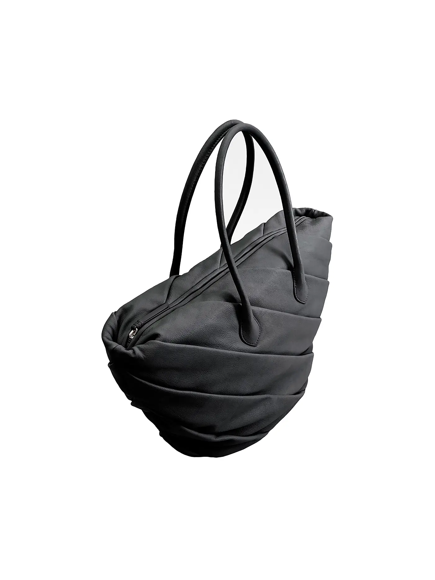 LES VISIONNAIRES | Ledertasche - Shopper Noa | schwarz