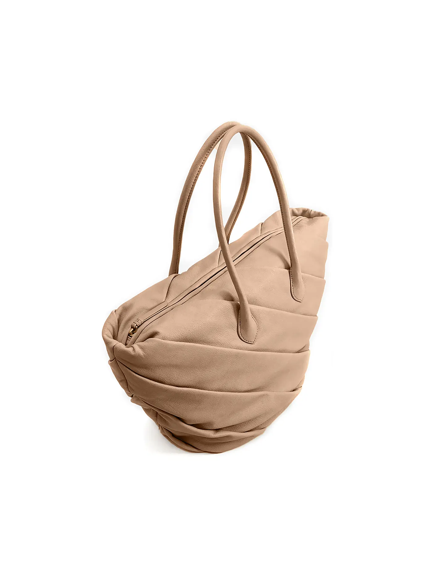 LES VISIONNAIRES | Ledertasche - Shopper Noa | camel
