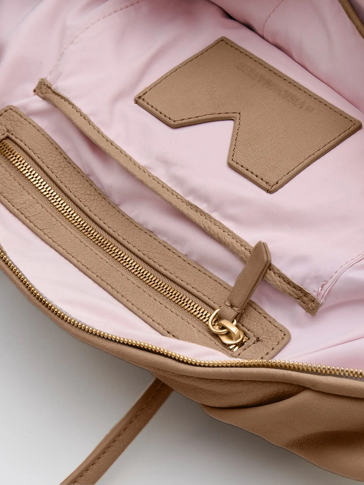 LES VISIONNAIRES | Ledertasche - Shopper Noa | camel