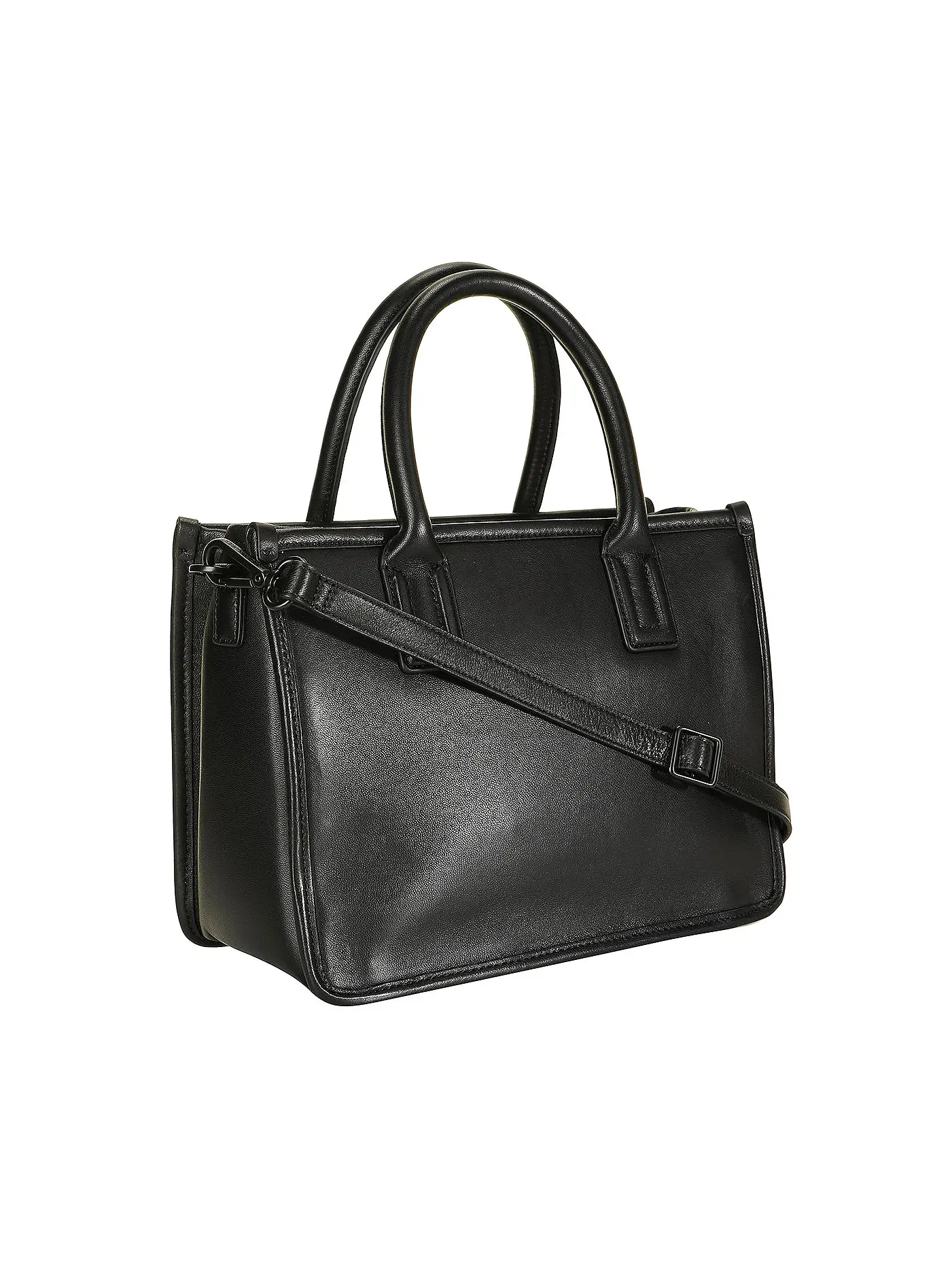 LES VISIONNAIRES | Ledertasche - Tote Bag   LENA SILKY | schwarz