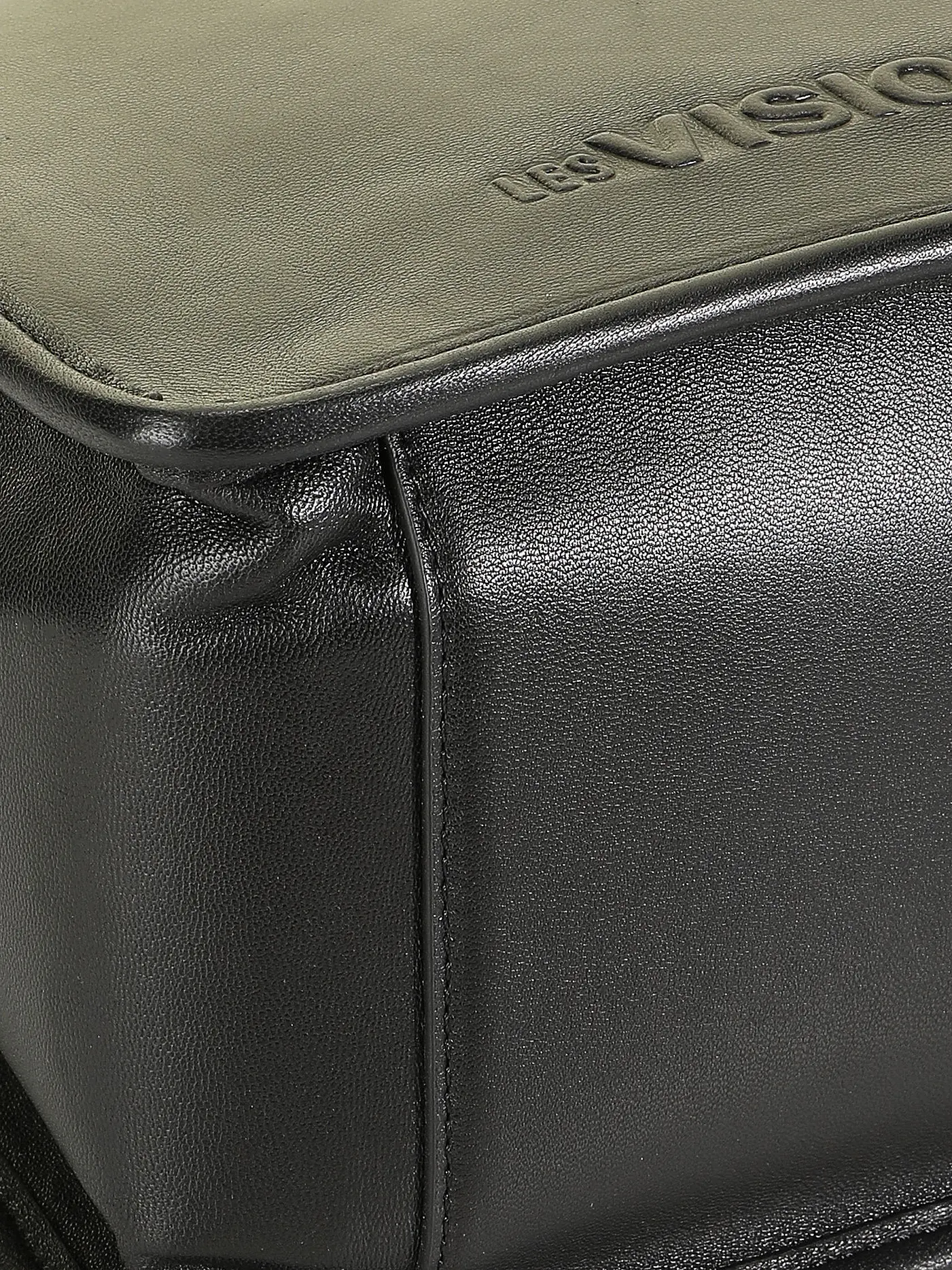 LES VISIONNAIRES | Ledertasche - Tote Bag   LENA SILKY | schwarz