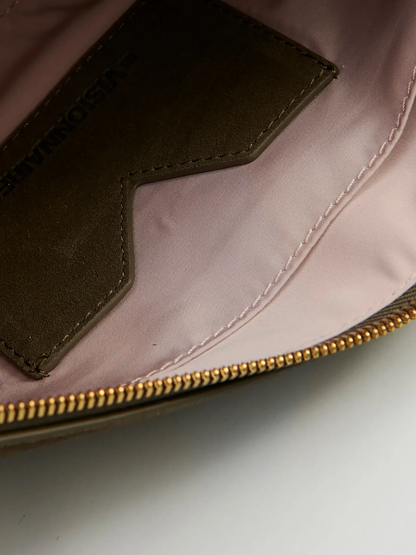 LES VISIONNAIRES | Ledertasche - Umhängetasche Alice | olive