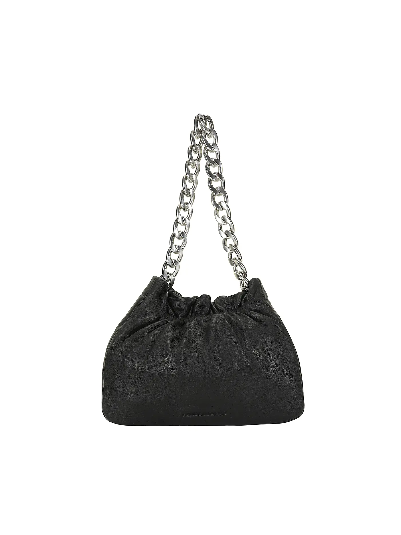 LES VISIONNAIRES | Ledertasche - Umhängetasche CAMILLE SILKY | schwarz