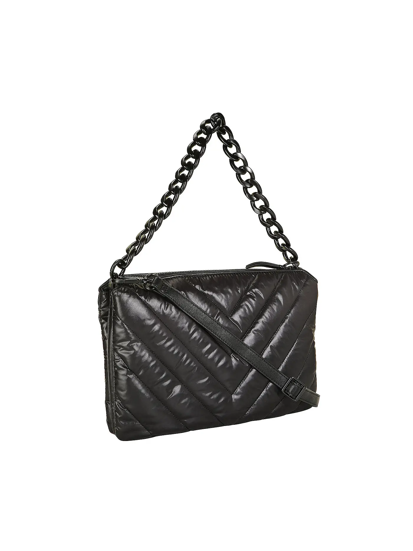 LES VISIONNAIRES | Tasche - Umhängetasche VERA QUILTING  | schwarz