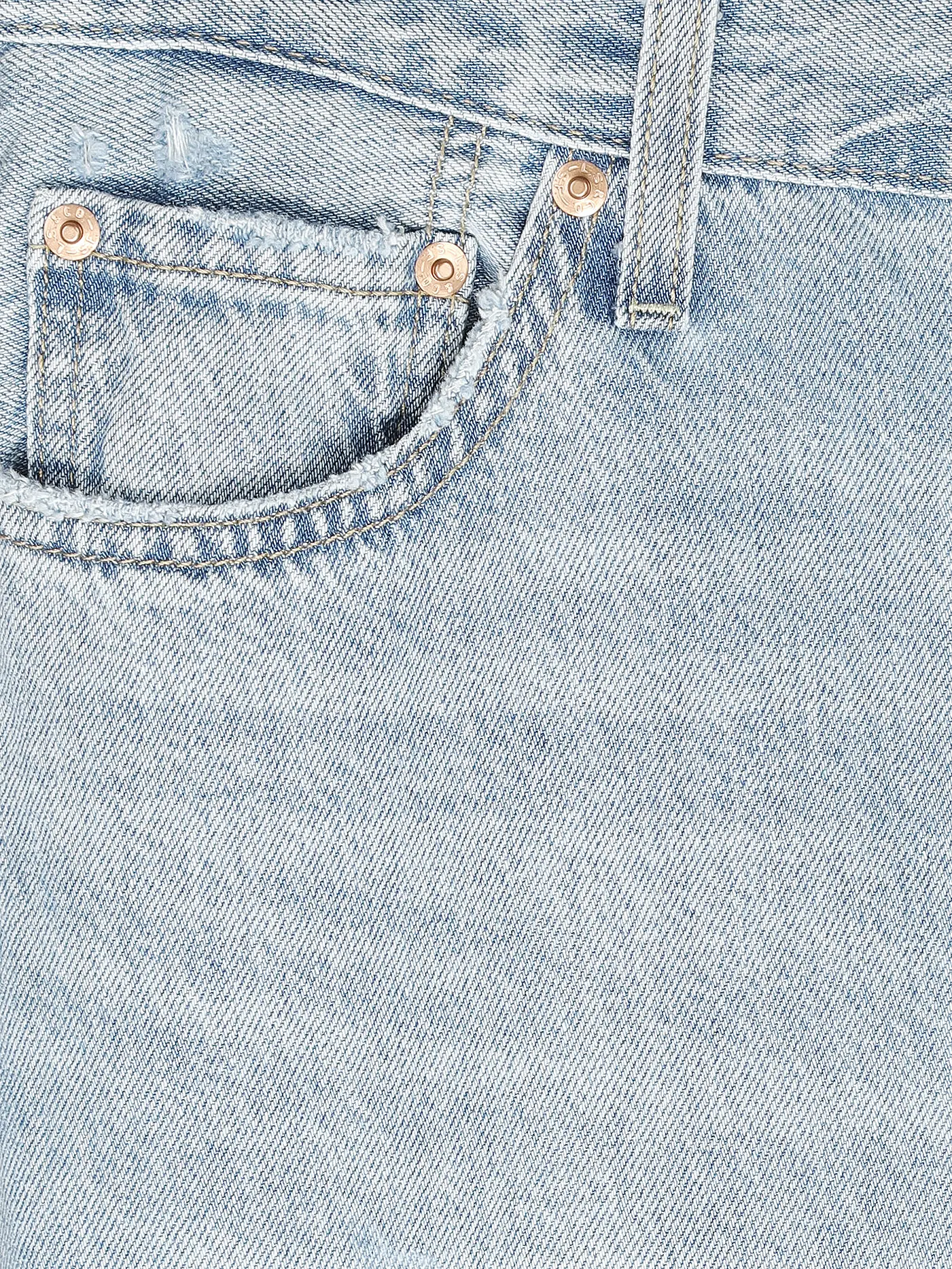 LEVI'S® | Highwaist Jeans Straight Fit 7/8 RIBCAGE STRAIGHT | hellblau