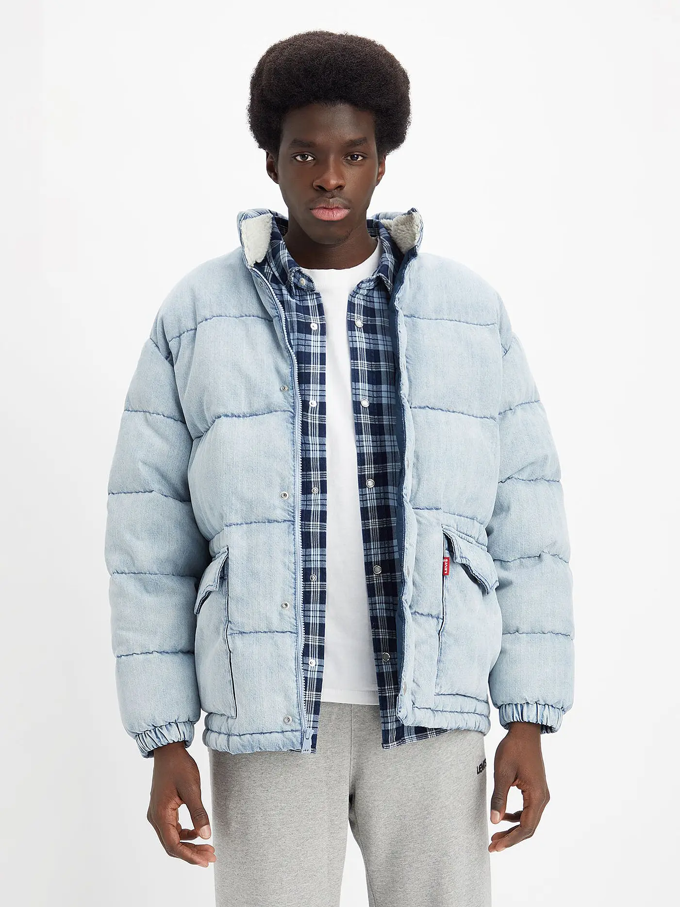 LEVI'S® | Jacke WESTERN SUPER PUFFER | hellblau