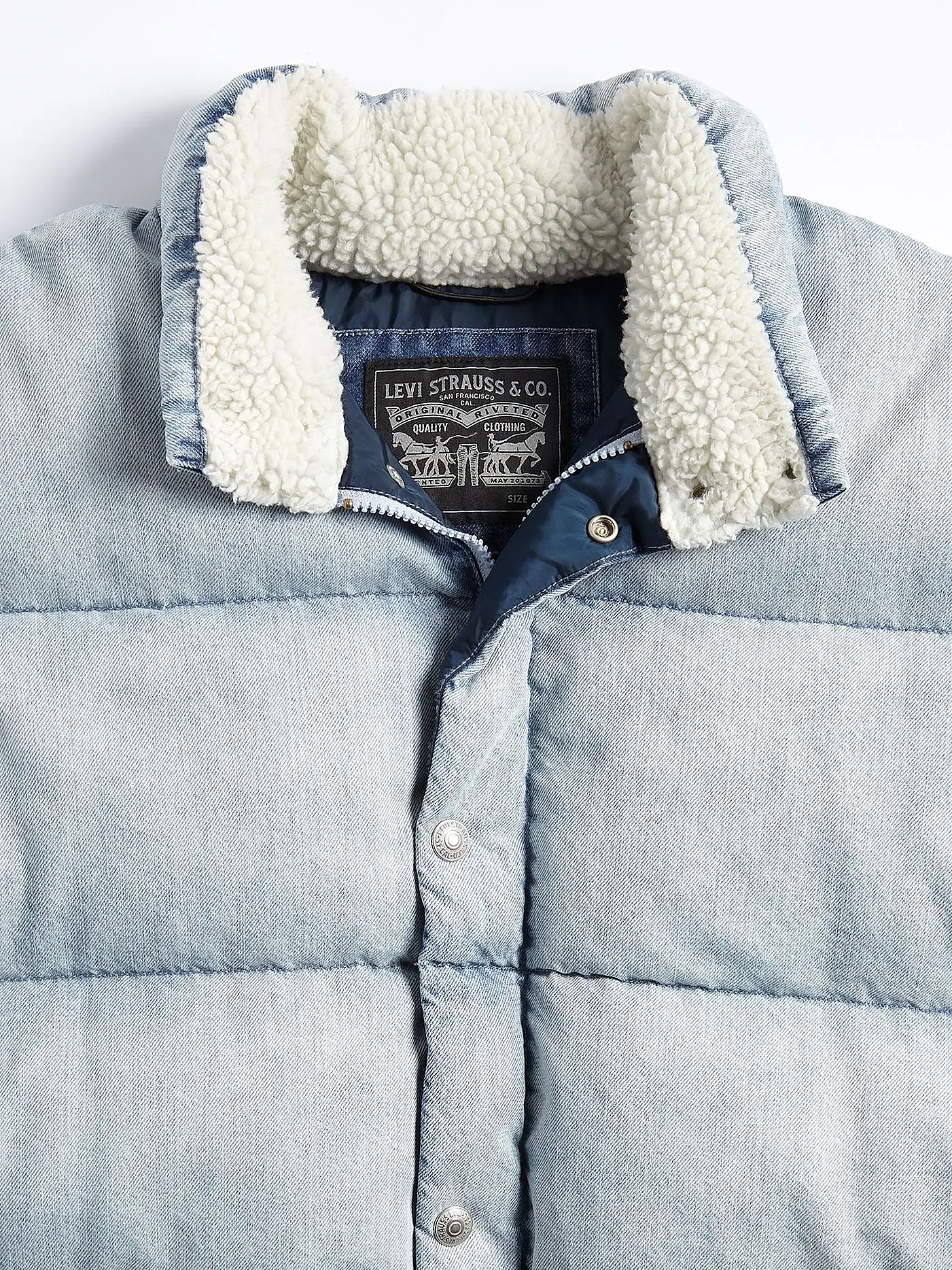 LEVI'S® | Jacke WESTERN SUPER PUFFER | hellblau