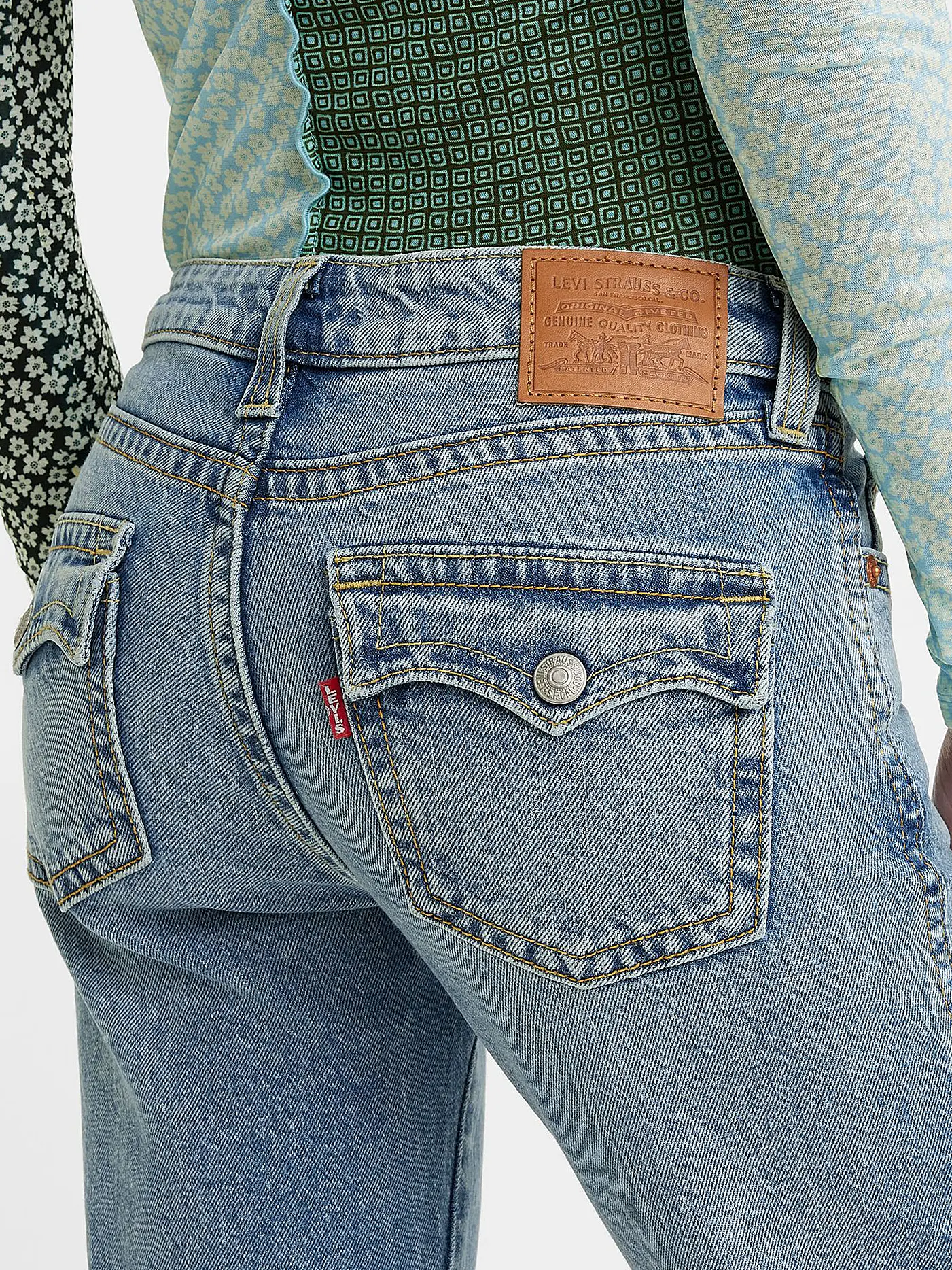 LEVI'S® | Jeans Flared Fit NOUGHTIES BOOT | blau