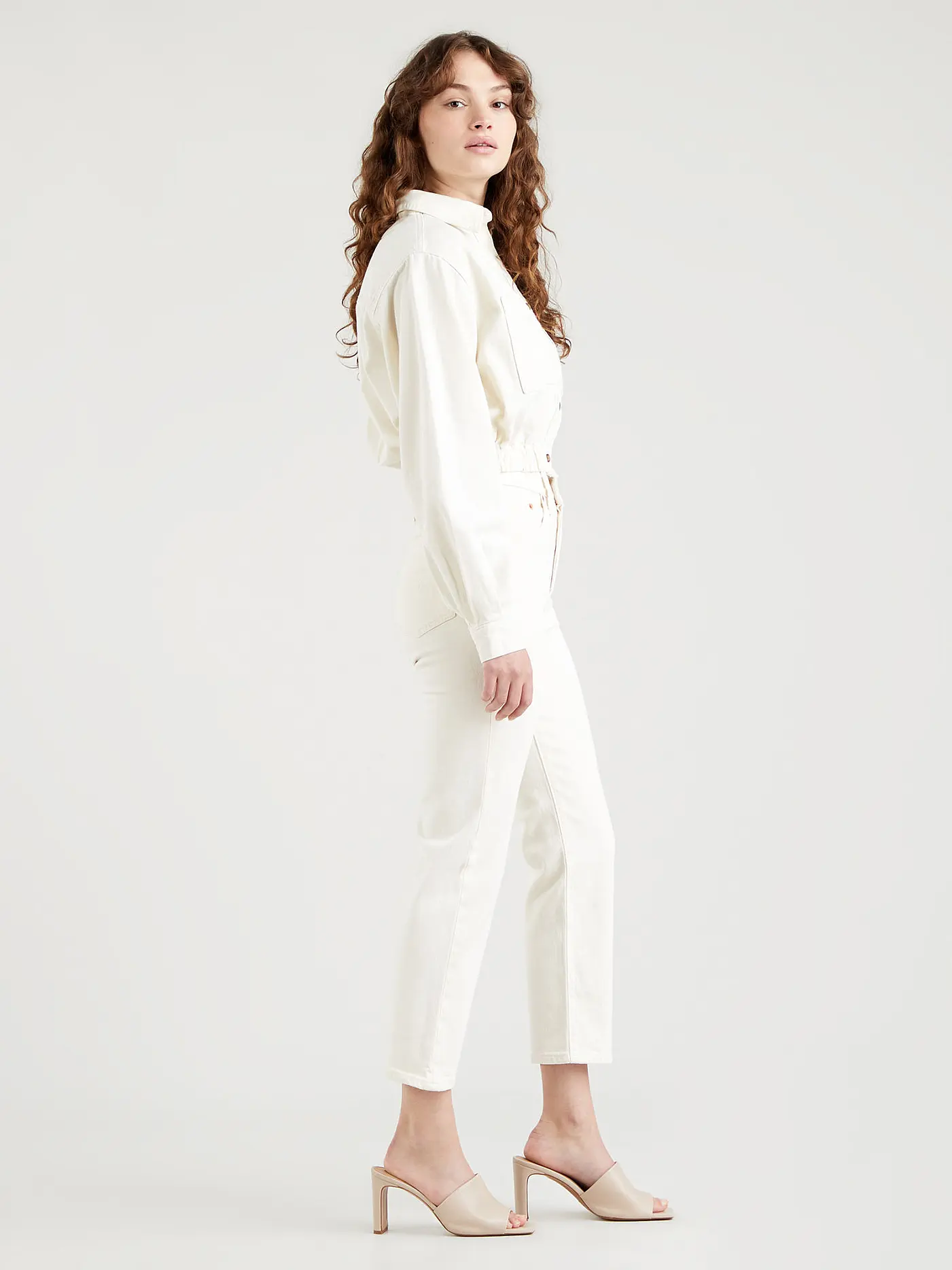 LEVI'S® | Jeans Mom Fit 501 7/8 | weiss