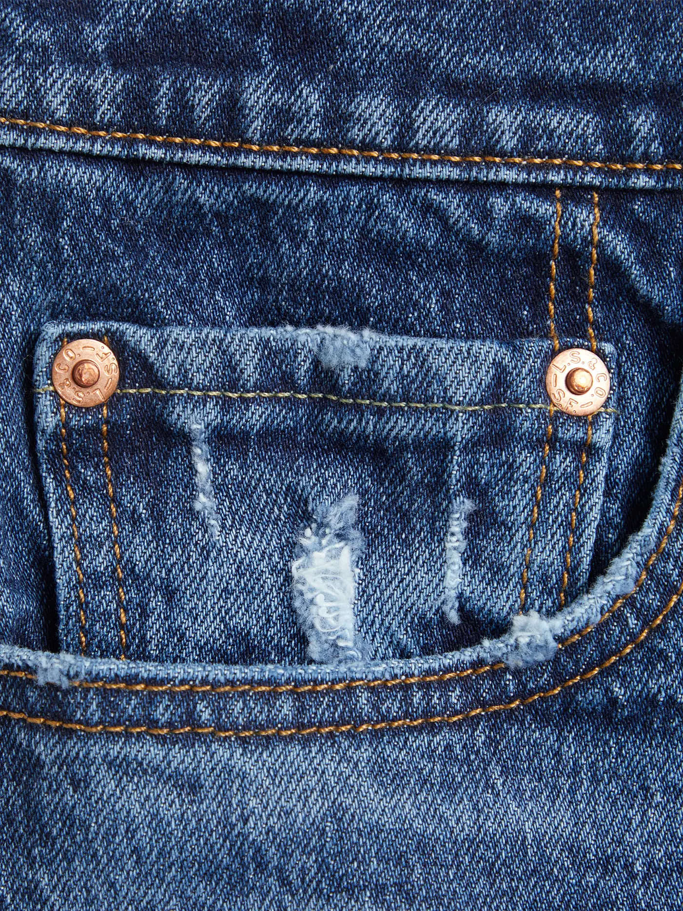 LEVI'S® | Jeans Shorts 501 | blau