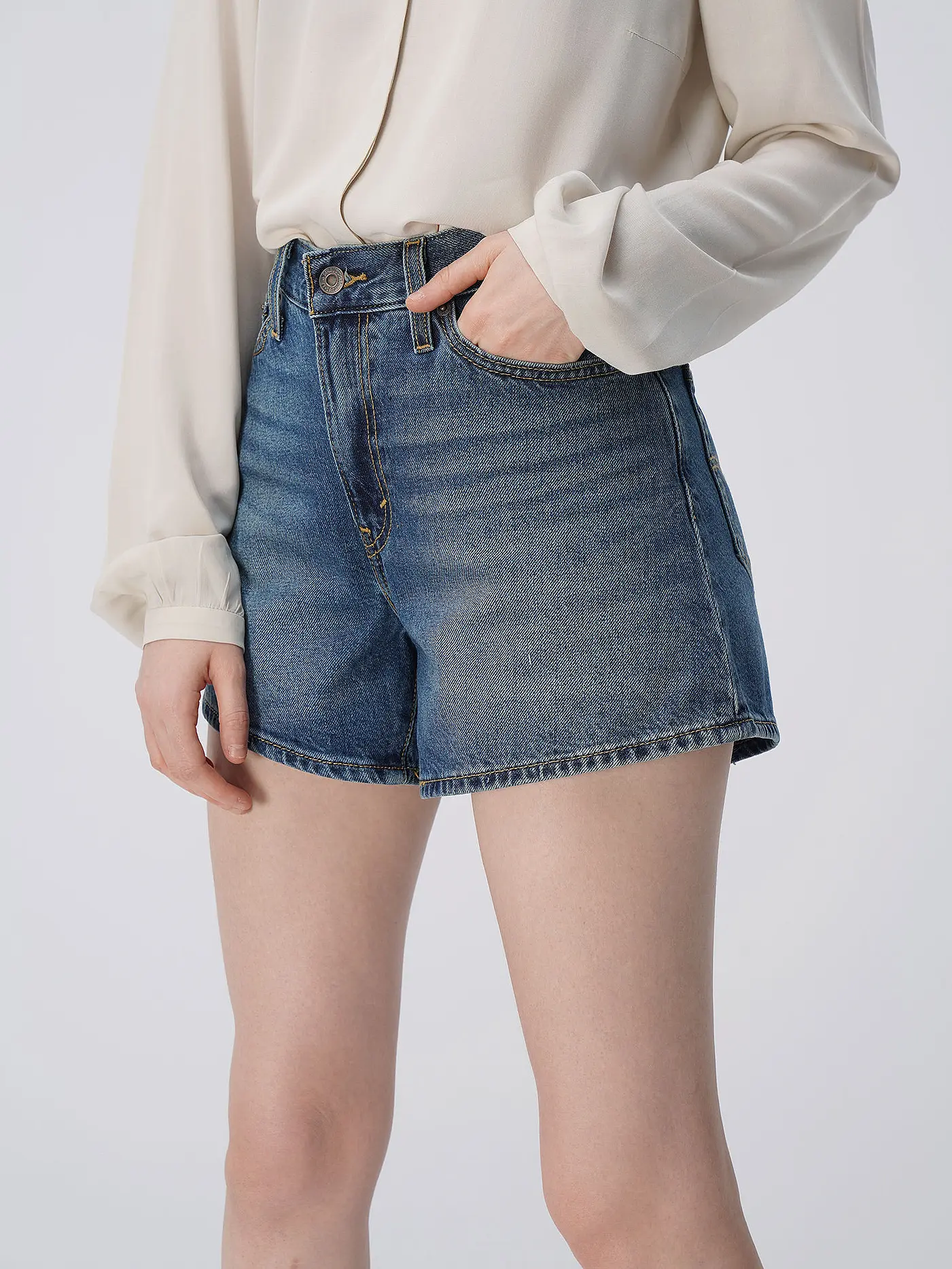 LEVI'S® | Jeans Shorts 80S MOM | blau