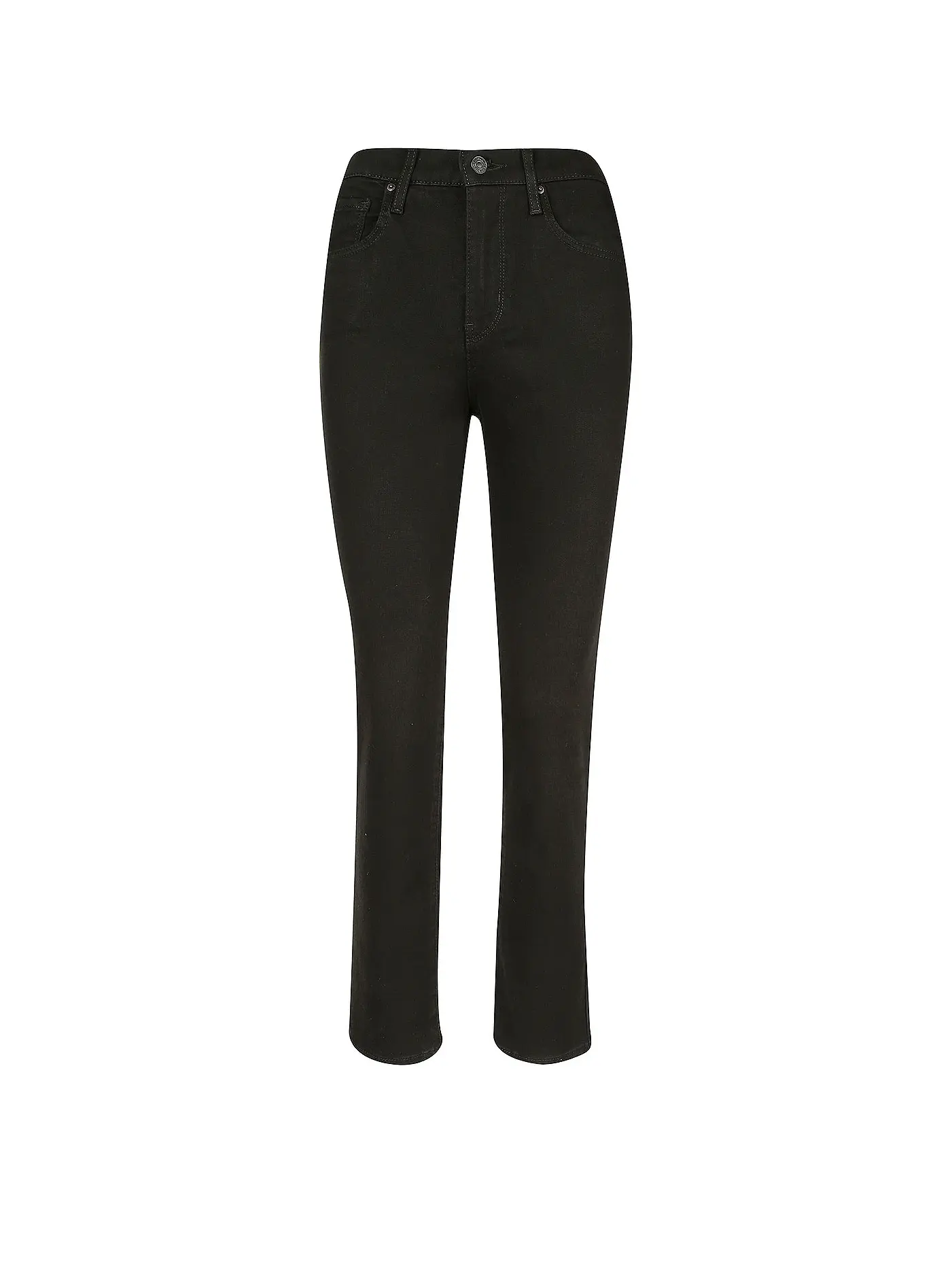 LEVI'S® | Jeans Straight Fit 724 Highwaist | schwarz