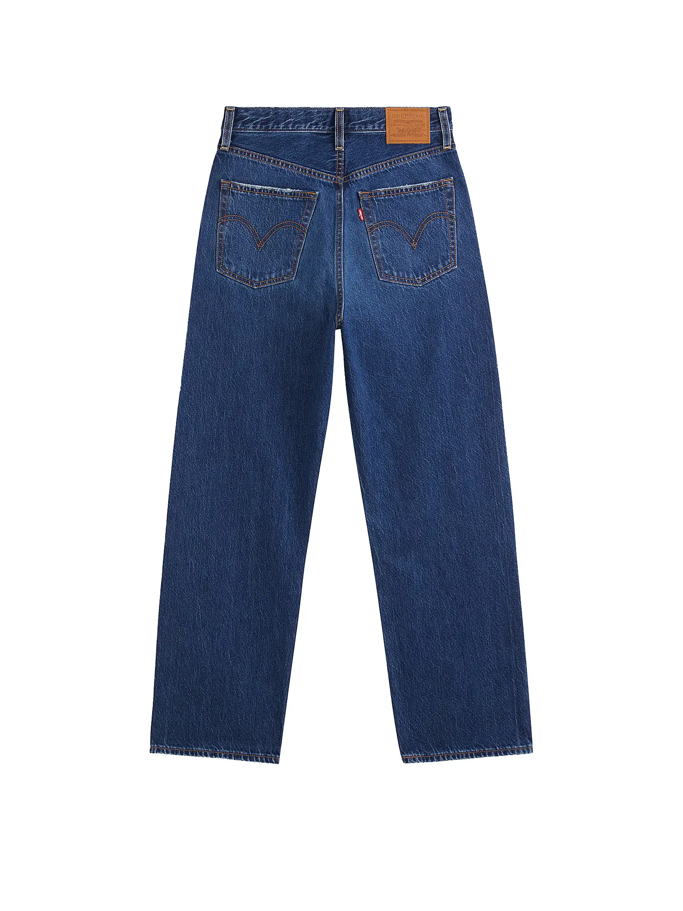 LEVI'S® | Jeans Straight Fit 7/8 Ribcage | blau