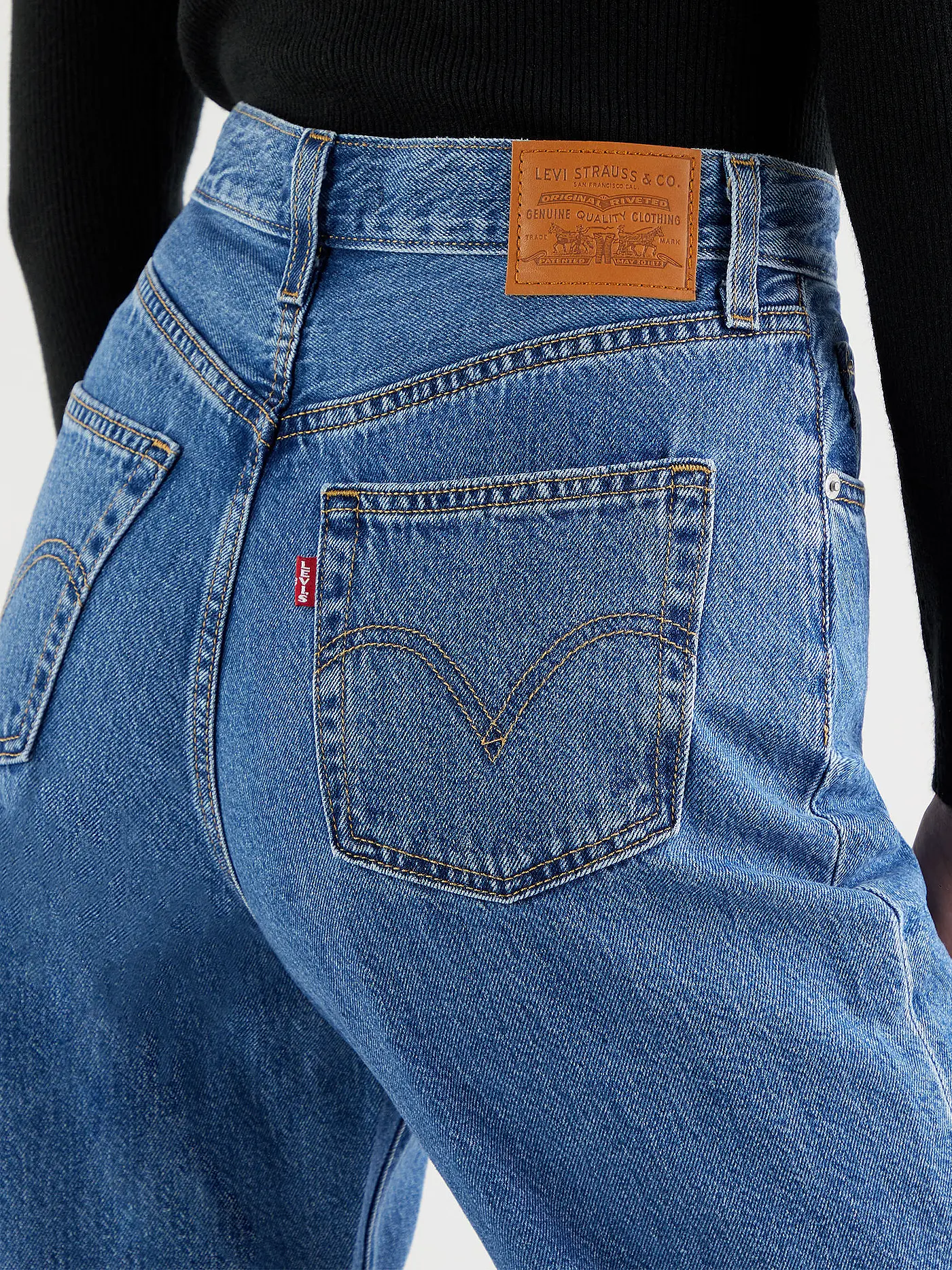 LEVI'S® | Jeans Tapered Fit (Highwaist) | blau