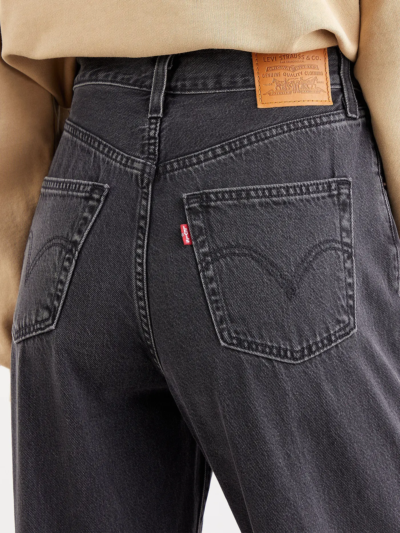 LEVI'S® | Jeans Tapered Fit (Highwaist) | schwarz