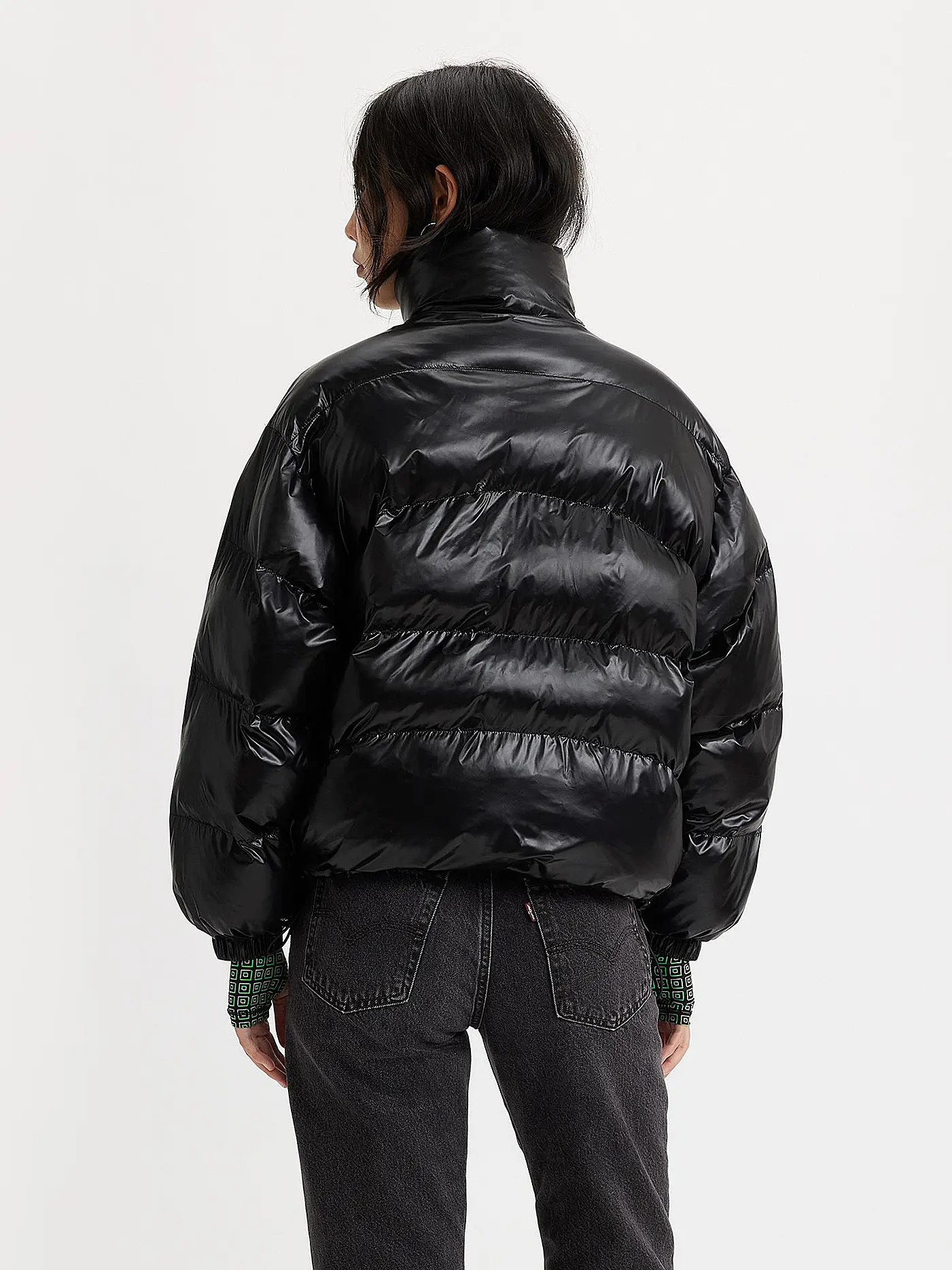 LEVI'S® | Steppjacke RETRO PUFFER  | schwarz