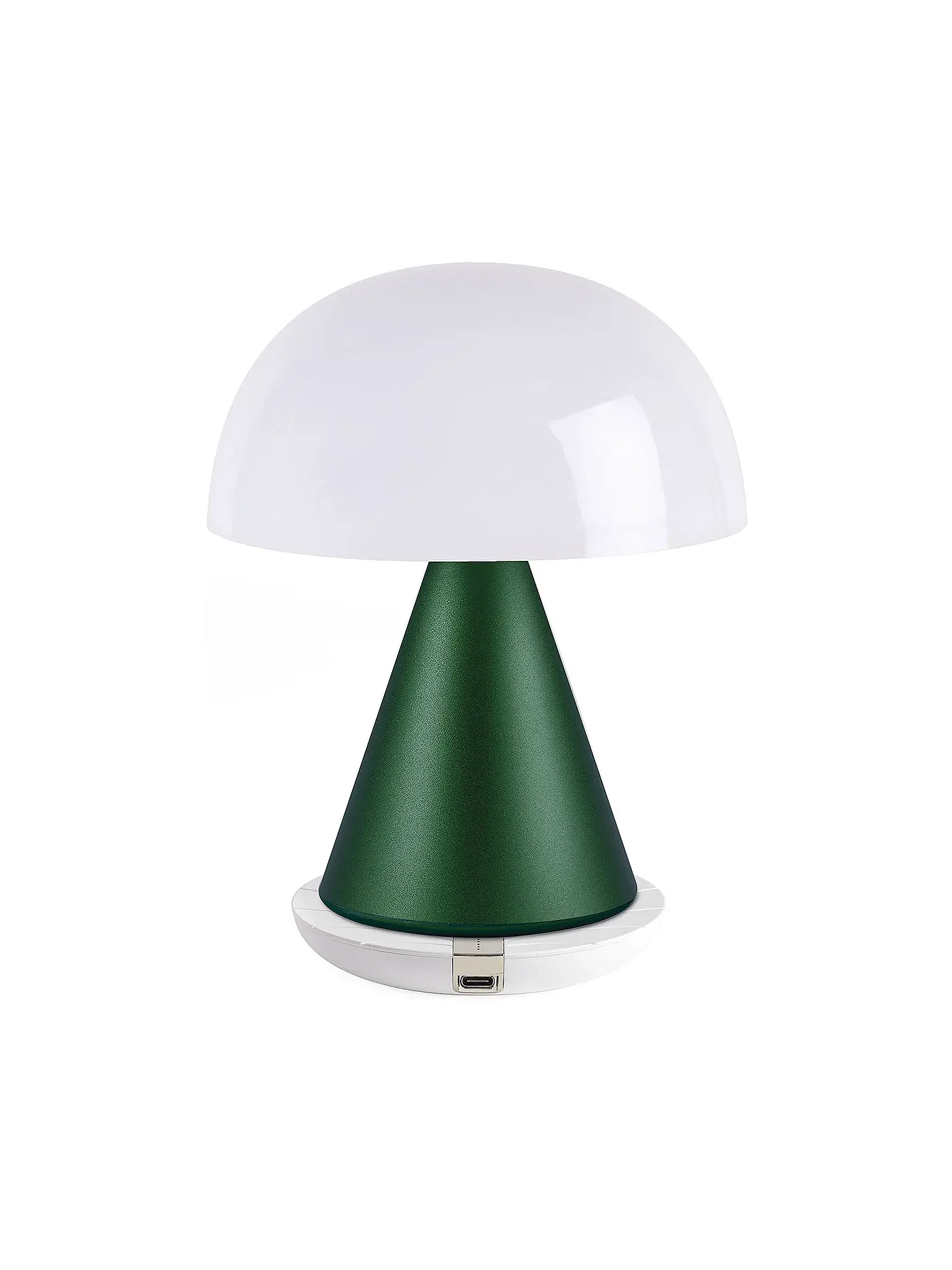 LEXON | LED Lampe MINA L 17cm Dark Green | dunkelgrün