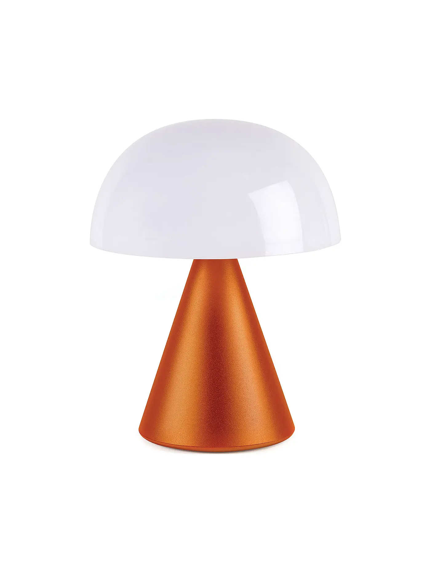 LEXON | LED Lampe MINA L 17cm Soft Gold | orange