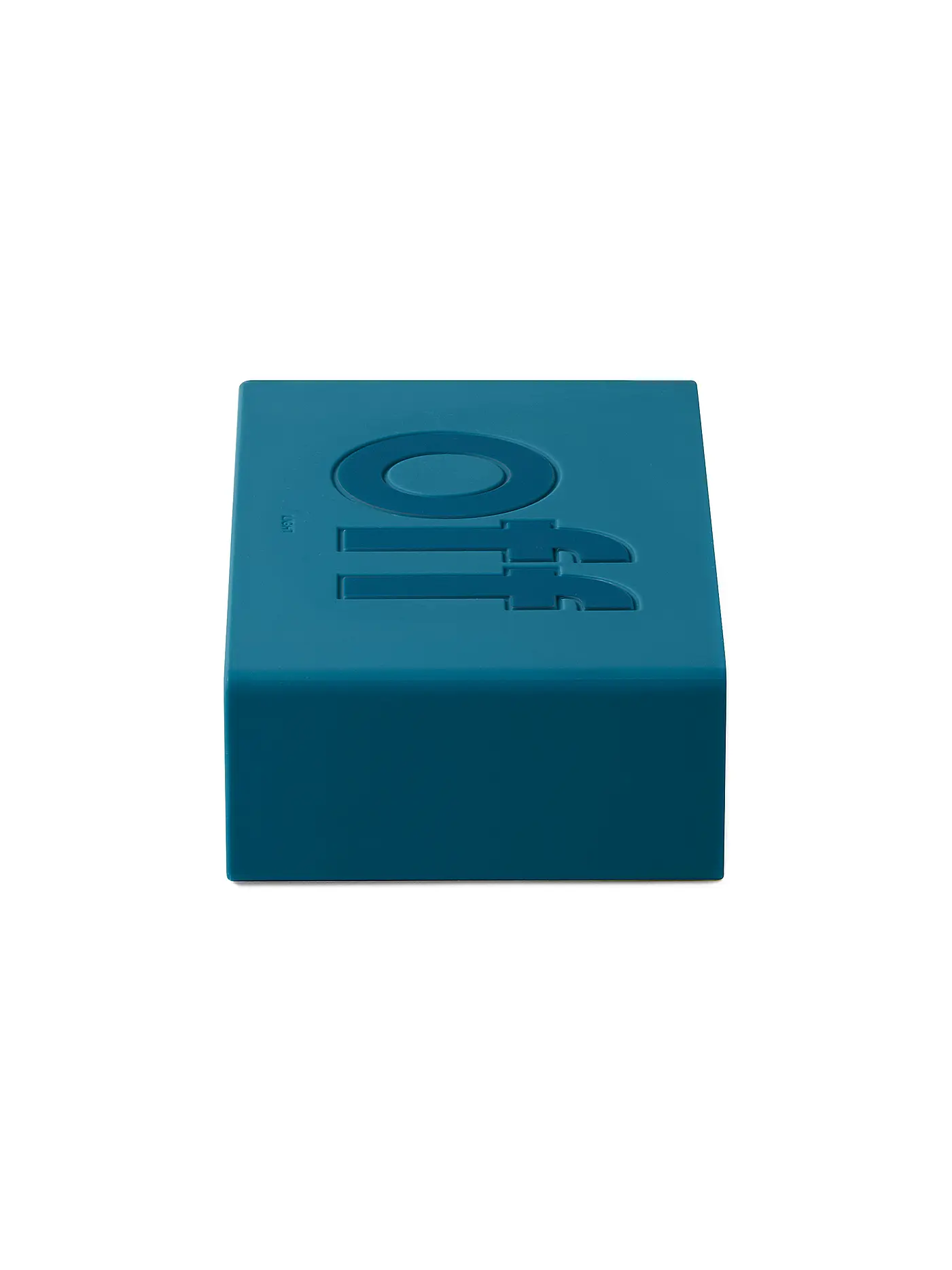 LEXON | Wecker FLIP+ 10x6,5cm Duck Blue | blau