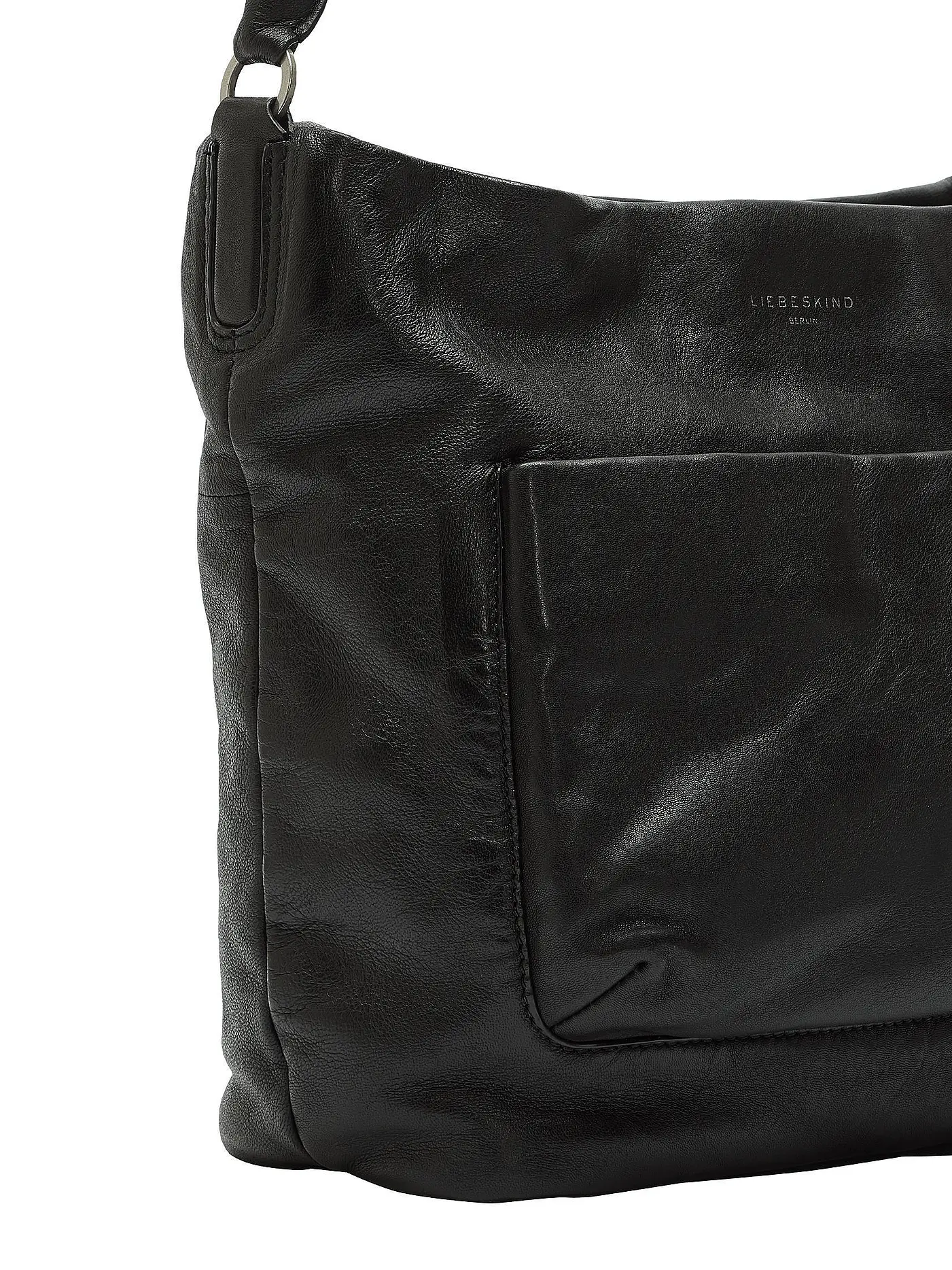 LIEBESKIND BERLIN | Ledertasche - Ever Hobo M | schwarz